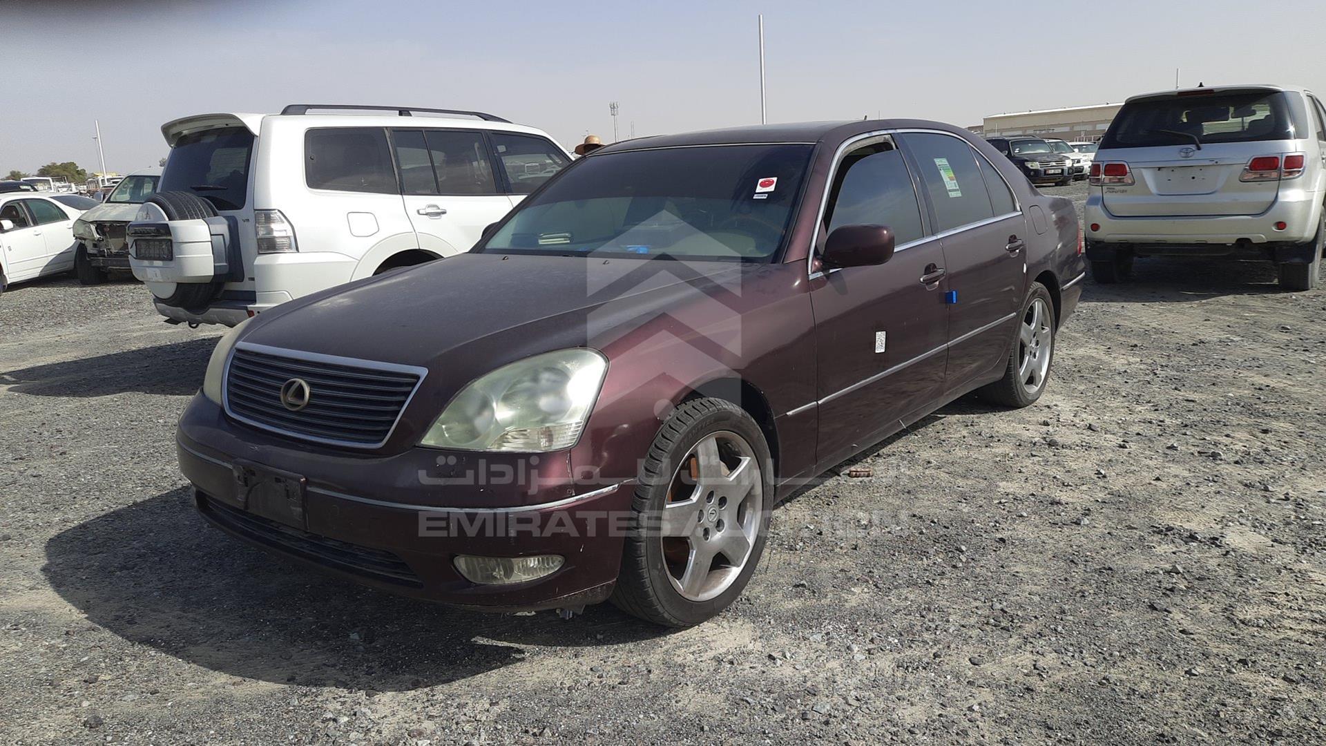 2001 LEXUS LS 430 VIN: JTHBN30F310038094