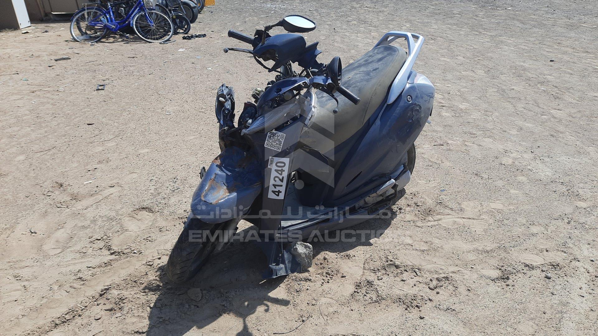 2014 HONDA 125CC VIN: ME4JF492ME8009675