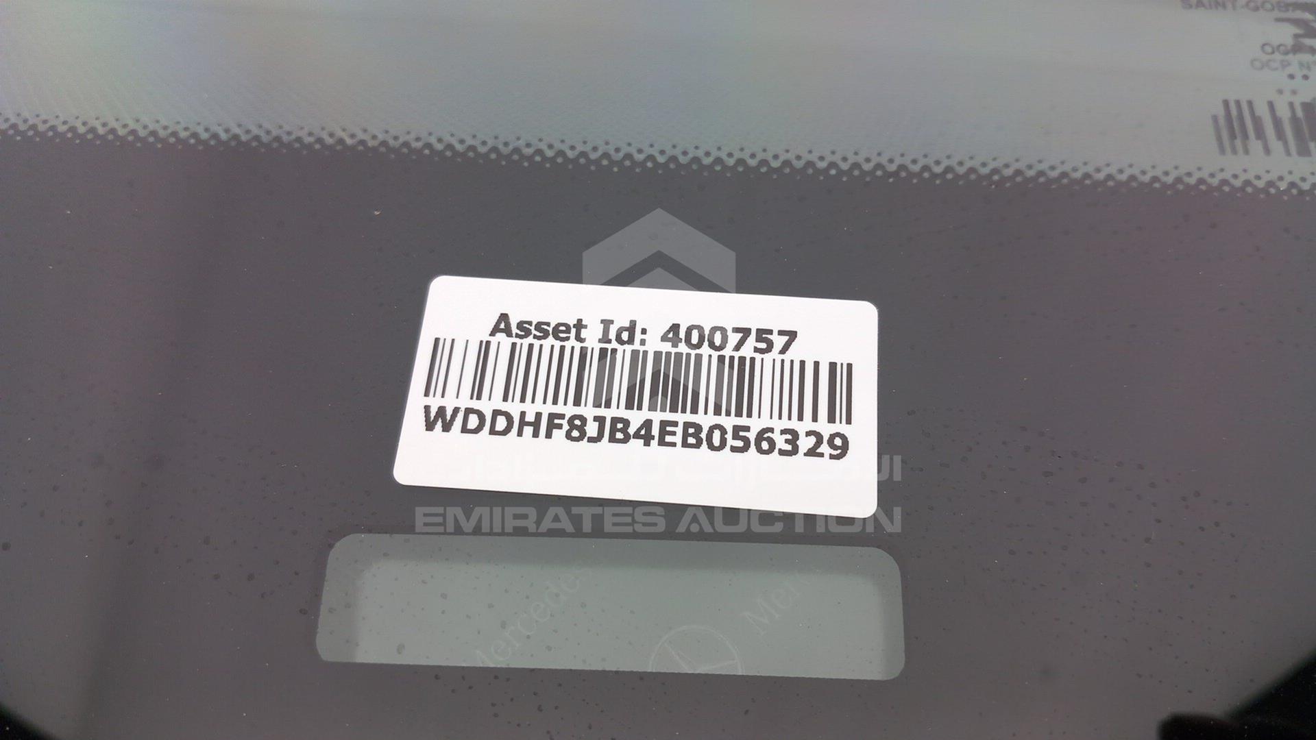 2014 MERCEDES E350 VIN: WDDHF8JB4EB056329