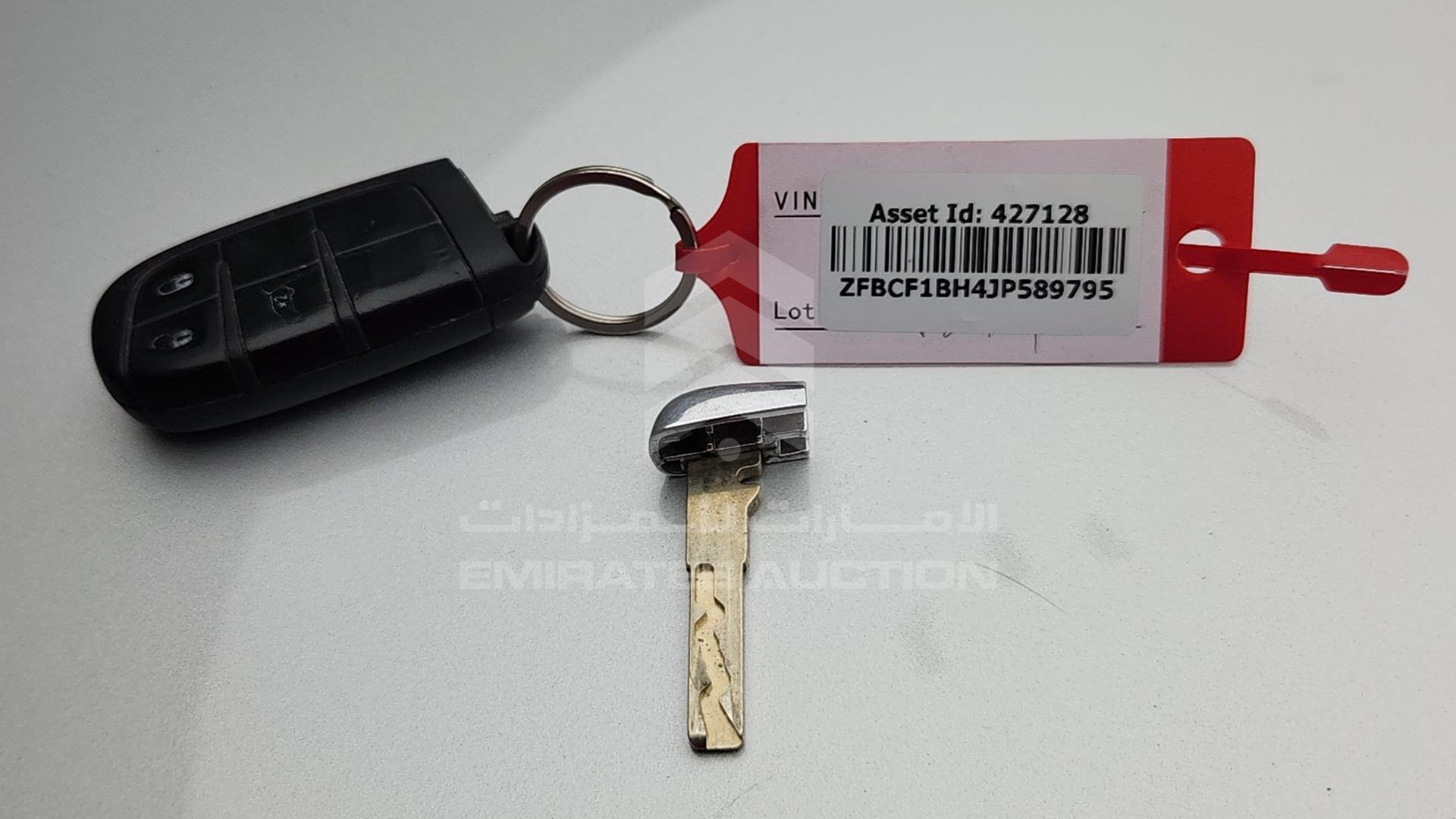 2018 FIAT 500 VIN: ZFBCF1BH4JP589795