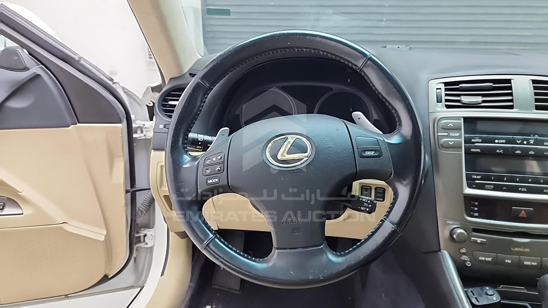 2008 LEXUS IS 250 VIN: JTHBK262385084075
