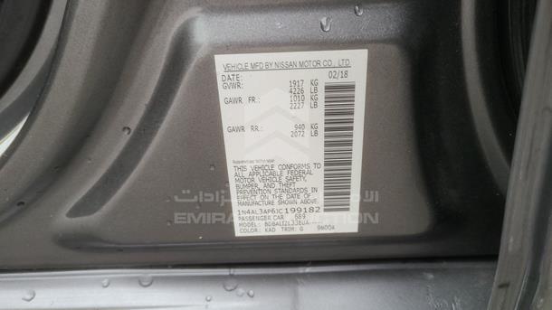 Aukcja sprzedaży 2018 Nissan Altima, vin: 1N4AL3AP6JC199182, numer aukcji: 429101