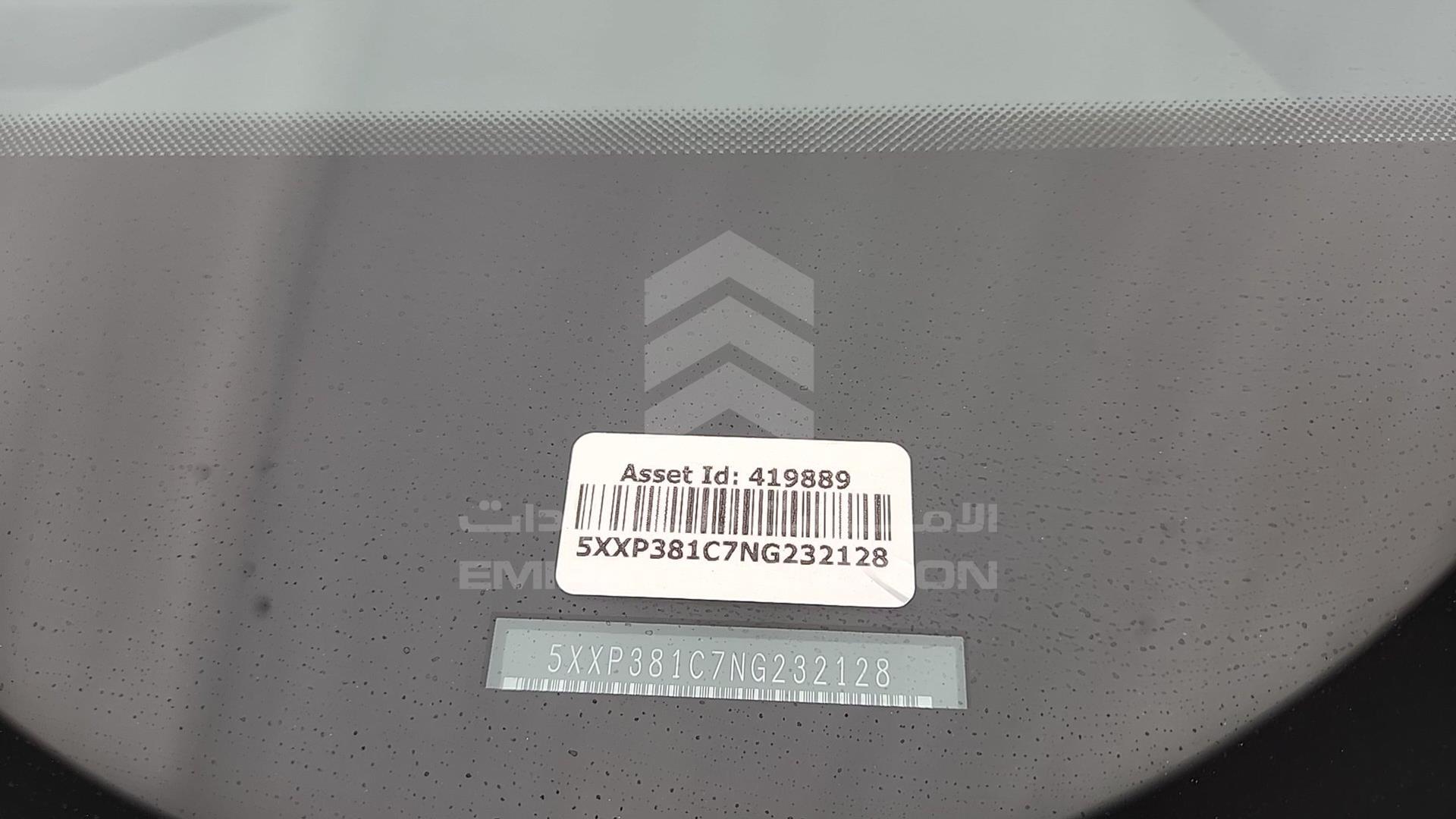 2022 KIA TELLURIDE VIN: 5XXP381C7NG232128