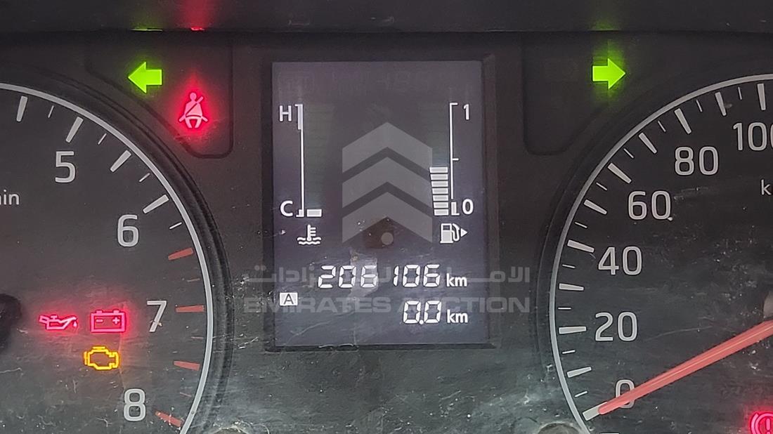 2020 Nissan Urvan — Odometer Reading — Photo 1