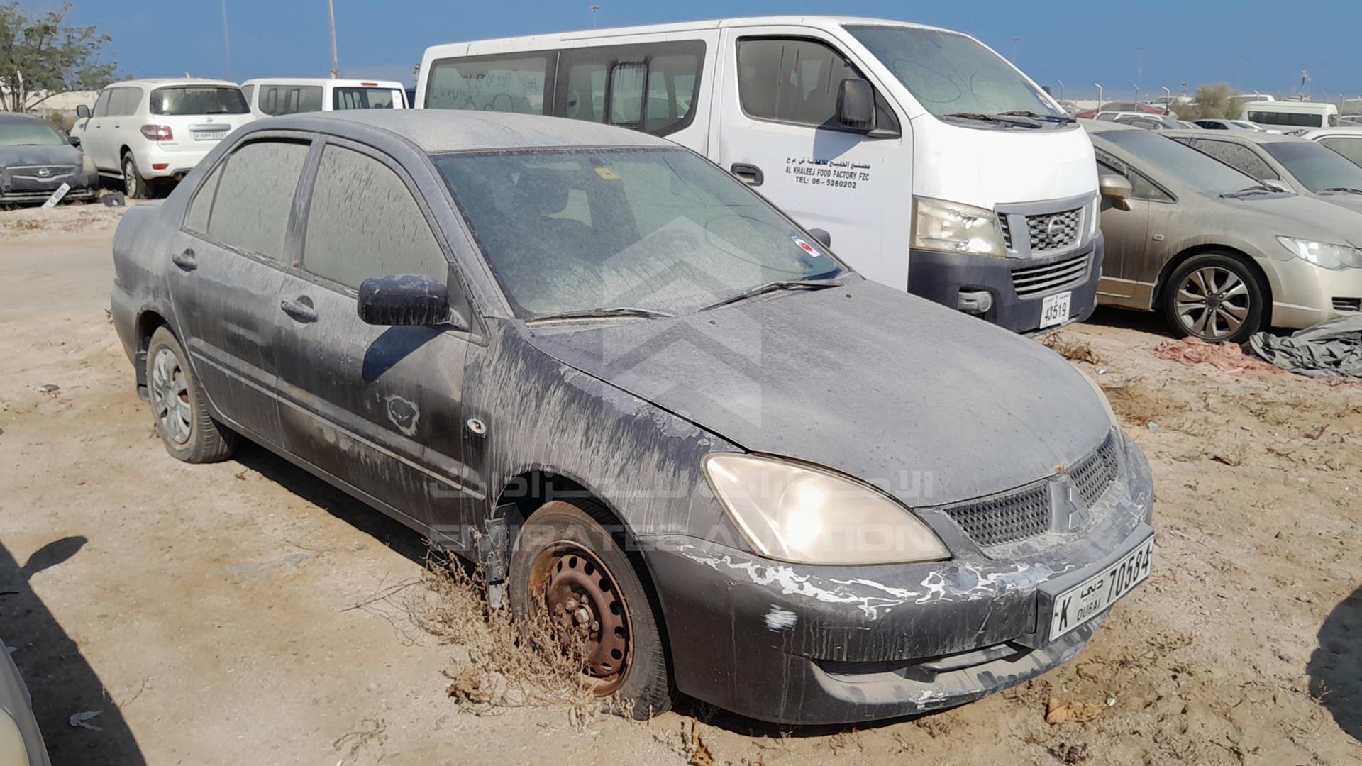 2007 MITSUBISHI LANCER VIN: JMYSRCS1A7U736910