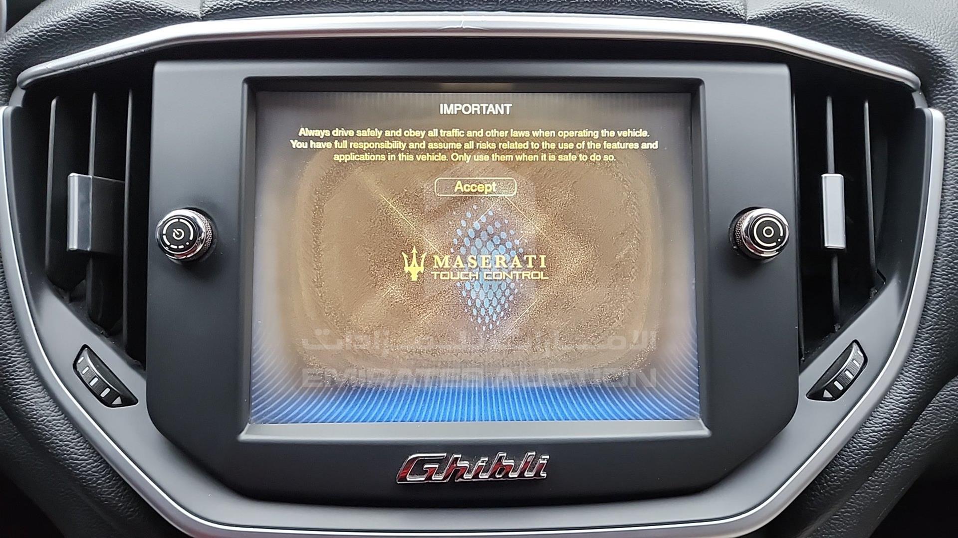 2014 MASERATI GHIBLI VIN: ZAMRS57F2E1109940