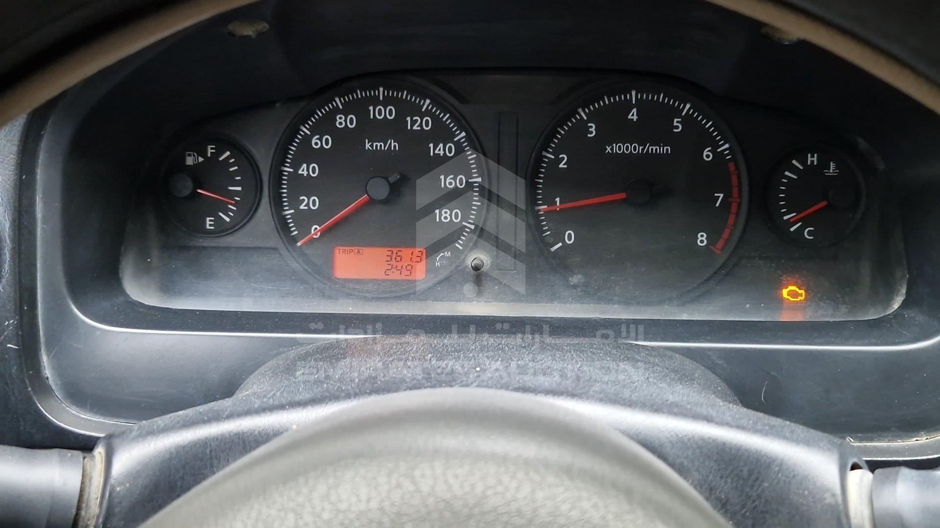 2009 NISSAN URVAN VIN: JN6AE54S49X018016