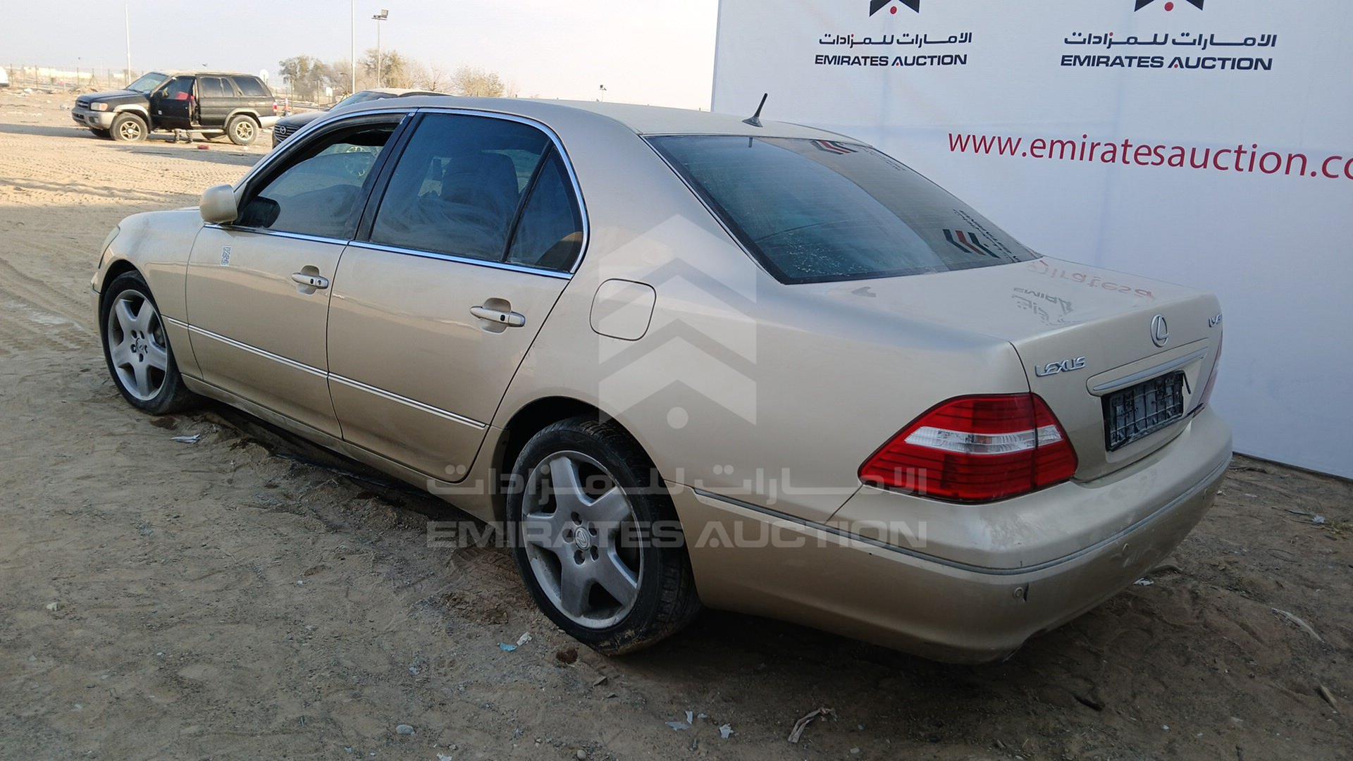2005 LEXUS LS 430 VIN: JTHBN36F655013383