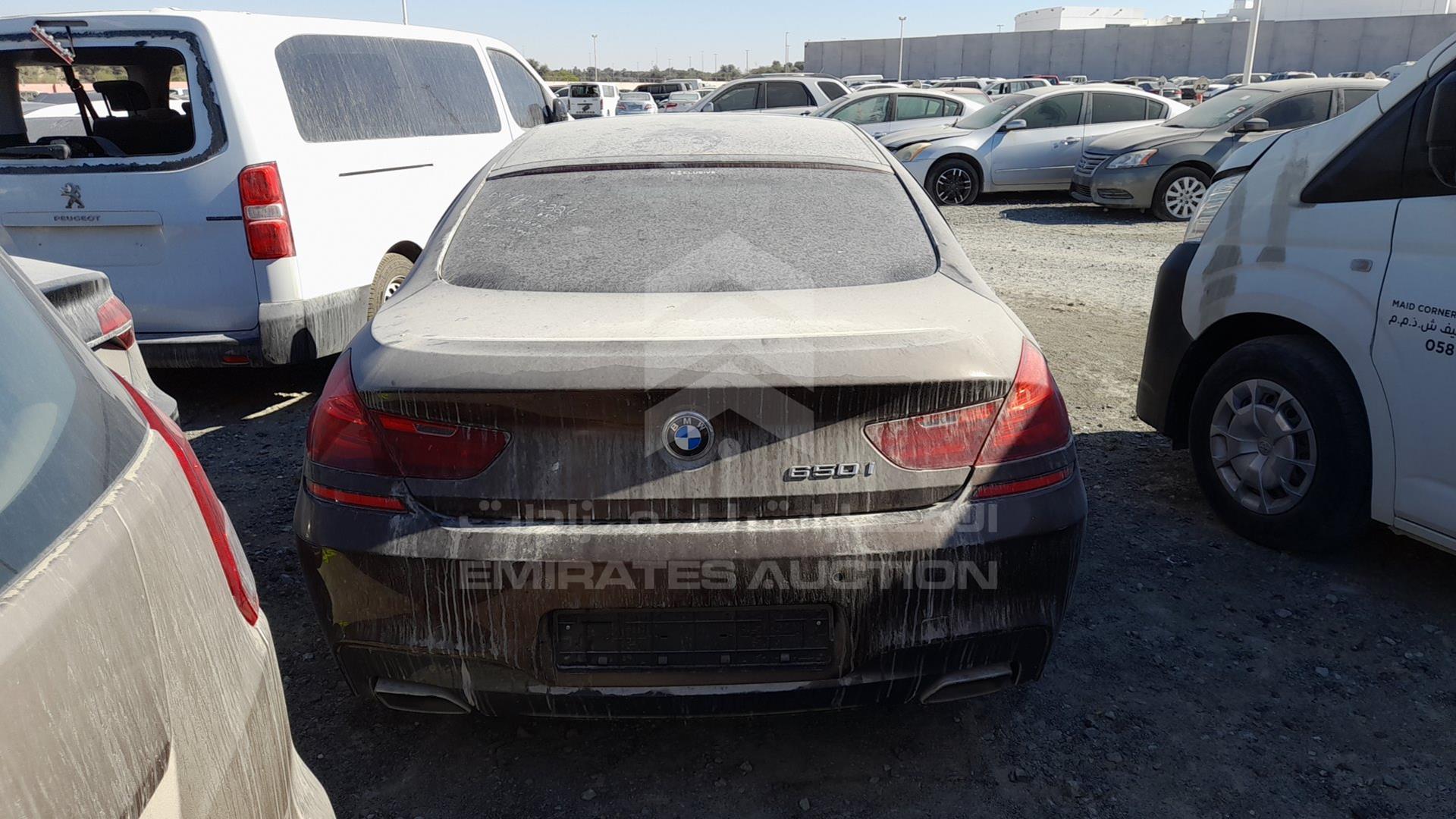 2015 BMW 650 VIN: WBA6A0109FD592325