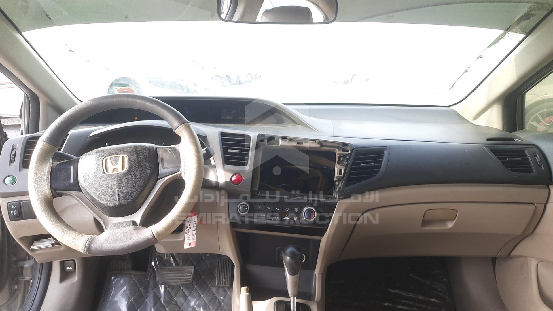 2012 HONDA CIVIC VIN: JHMFB2624CS401938