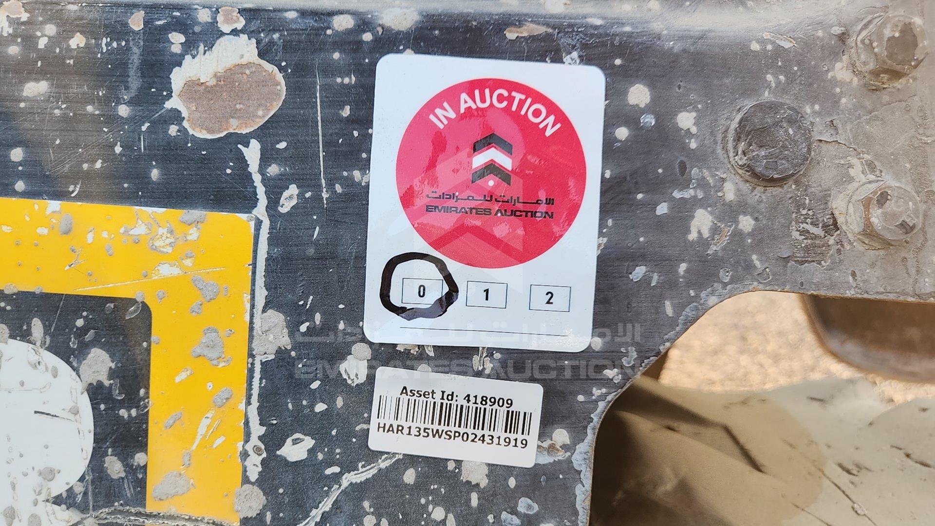 0 JCB 135HD VIN: HAR135WSP02431919