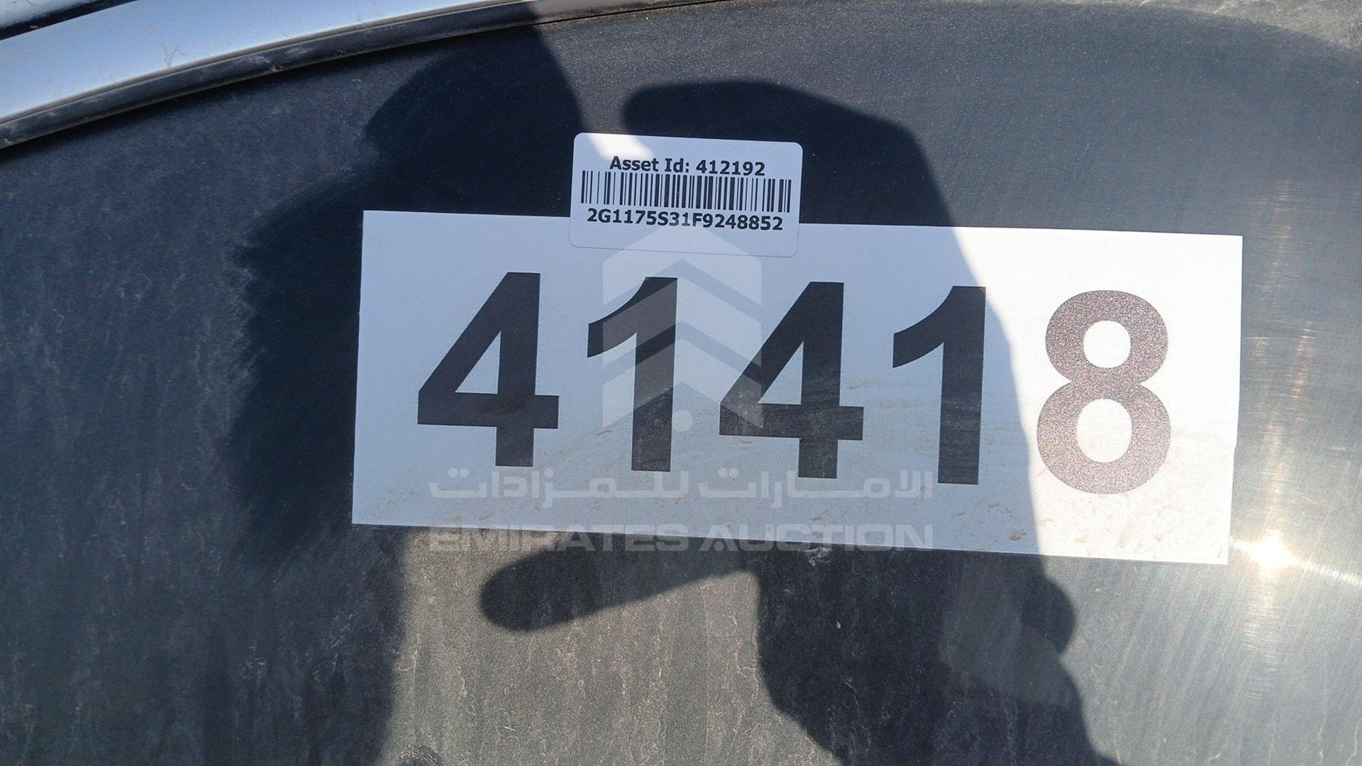 2015 CHEVROLET IMPALA VIN: 2G1175S31F9248852