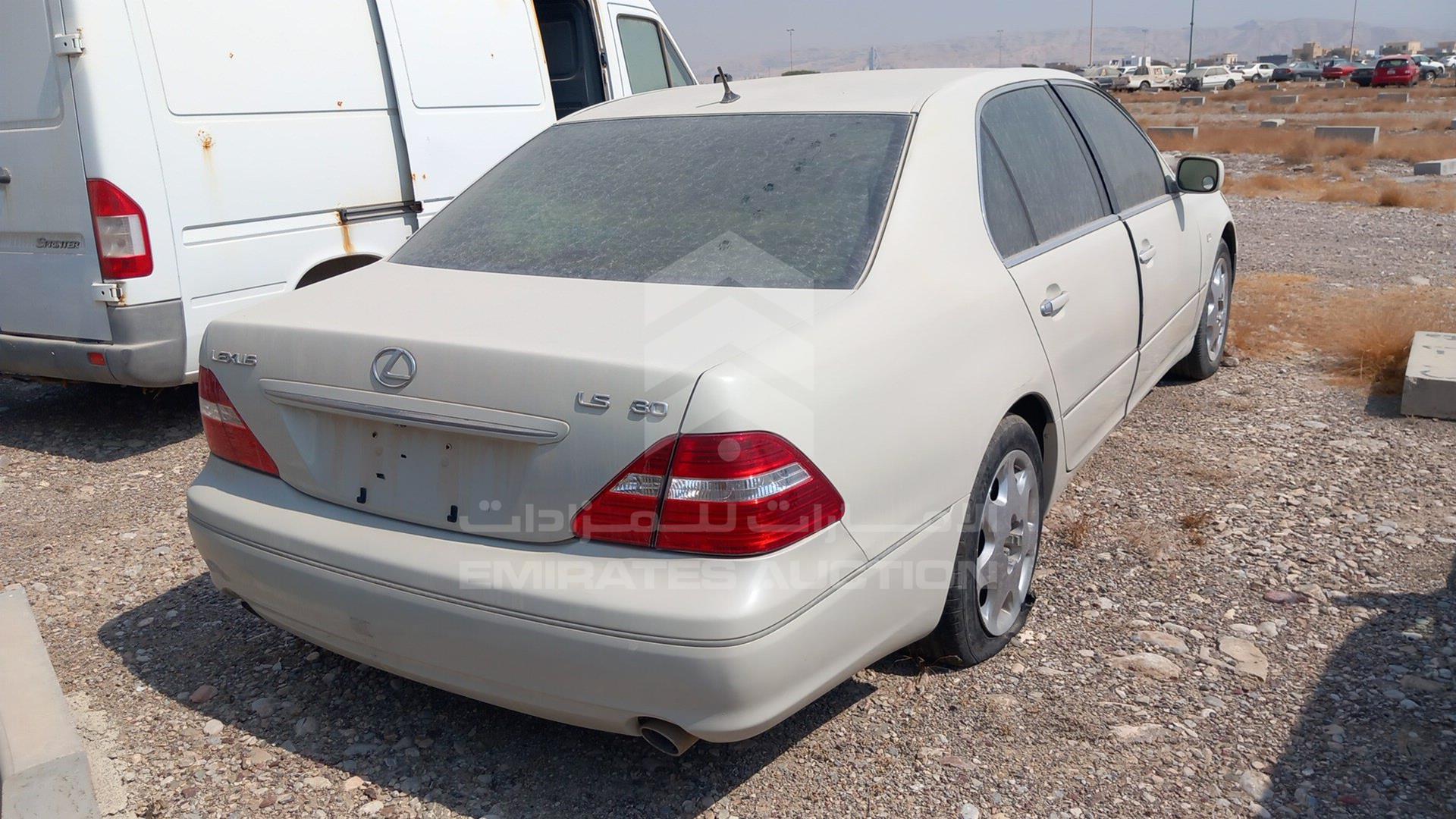 2001 LEXUS LS 430 VIN: JTHBN30F910049181