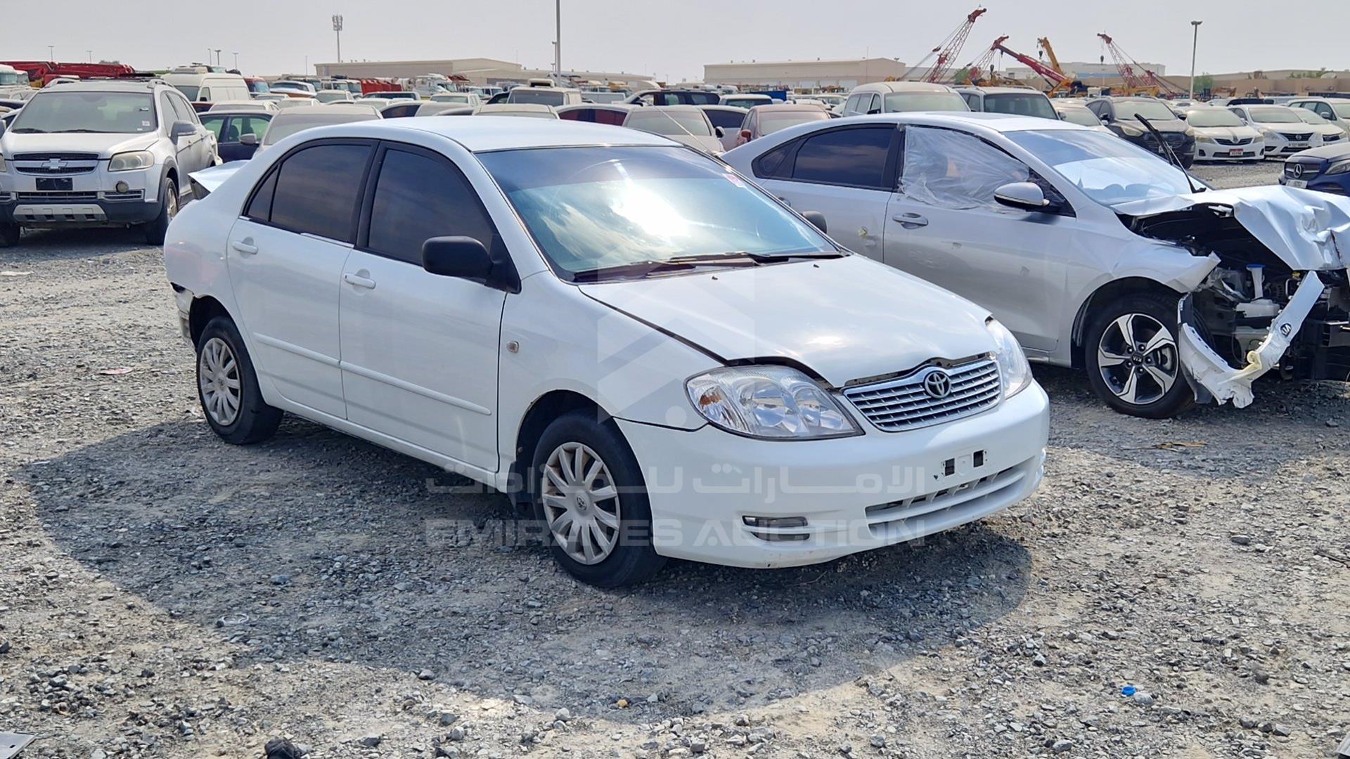 2004 TOYOTA COROLLA VIN: JTDBW23E140070557