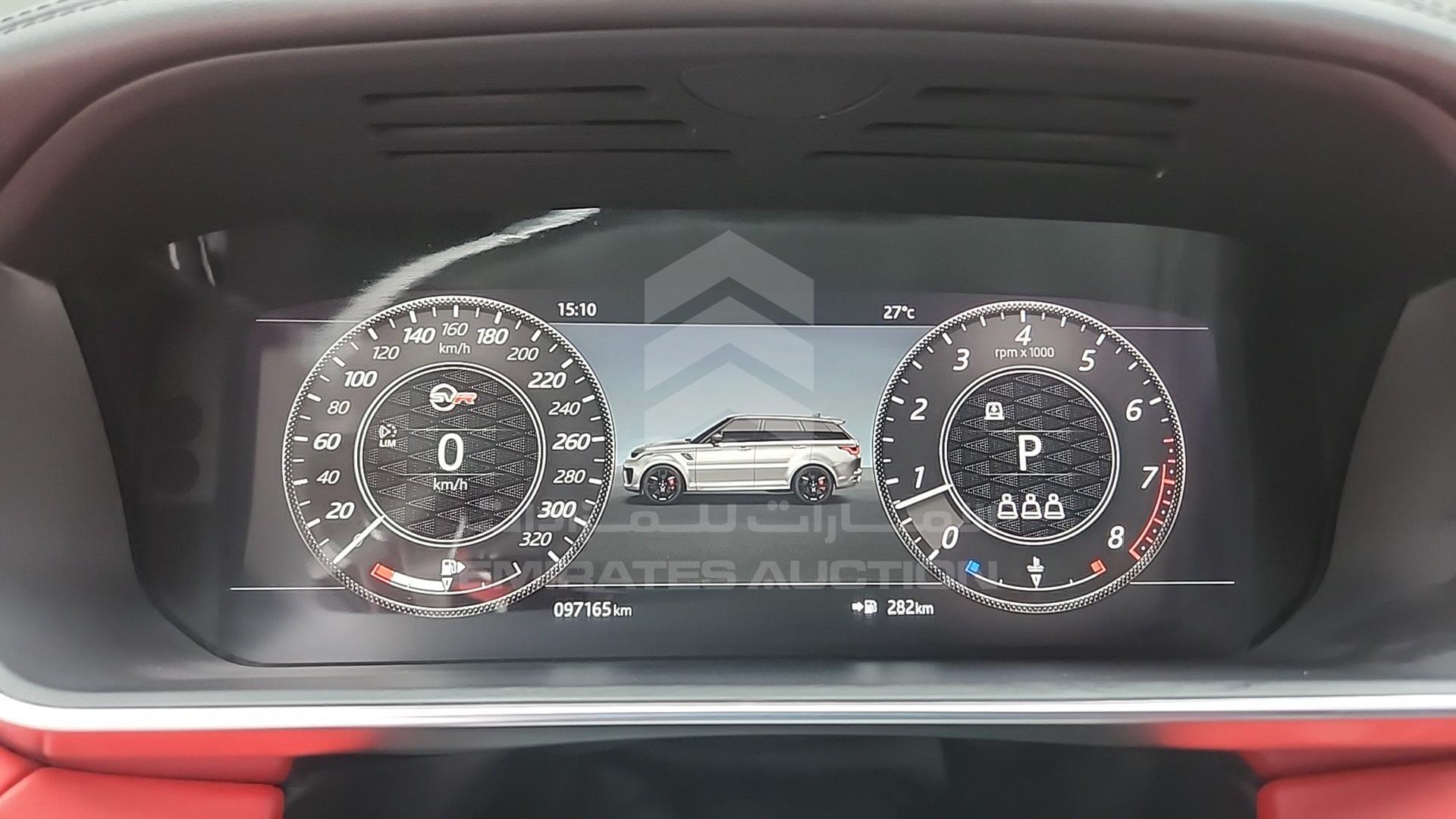 2022 RANGE ROVER SPORT SVR VIN: SALWA2BE6NA213962