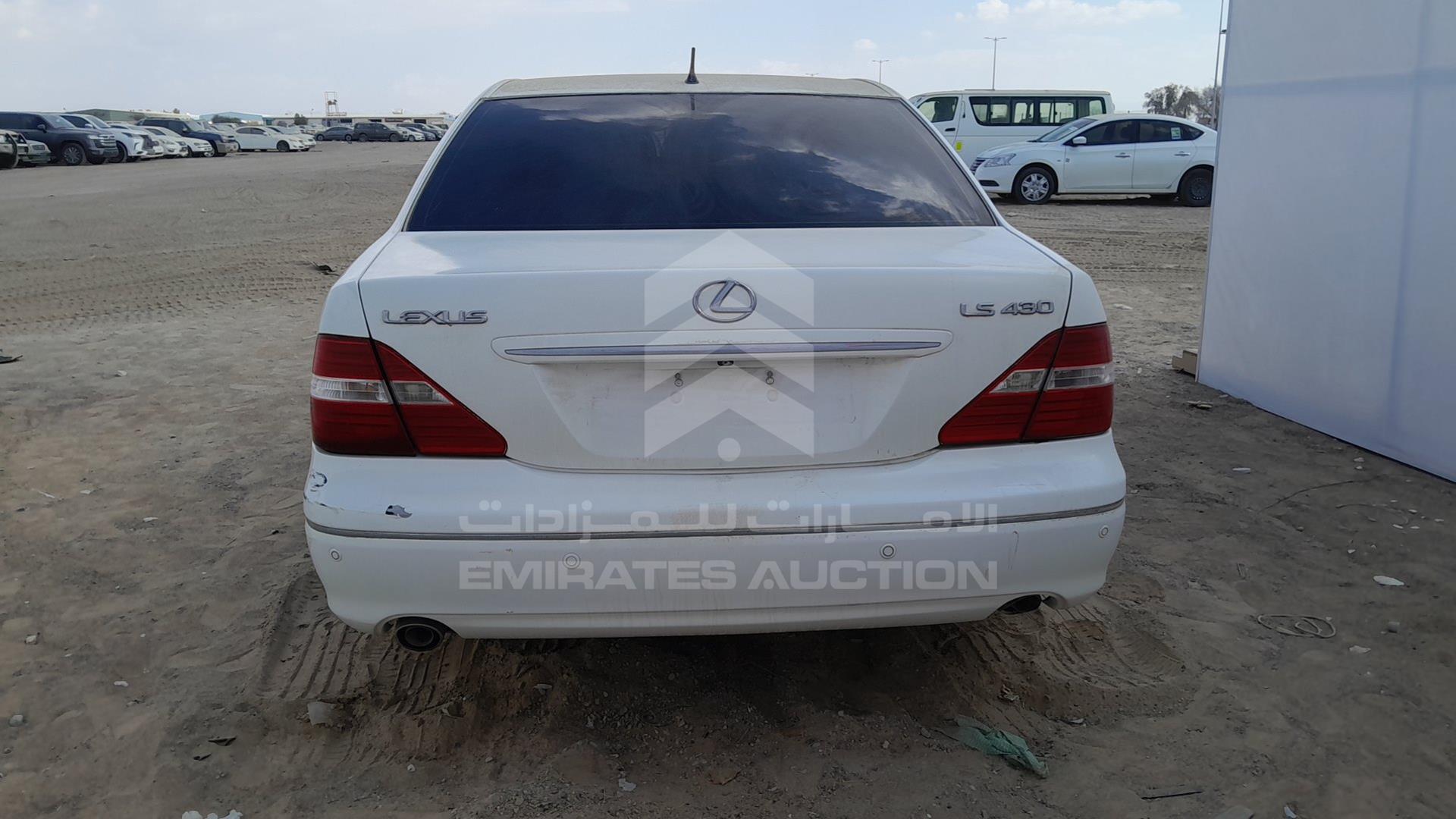 2006 LEXUS LS 430 VIN: JTHBN36F165033803
