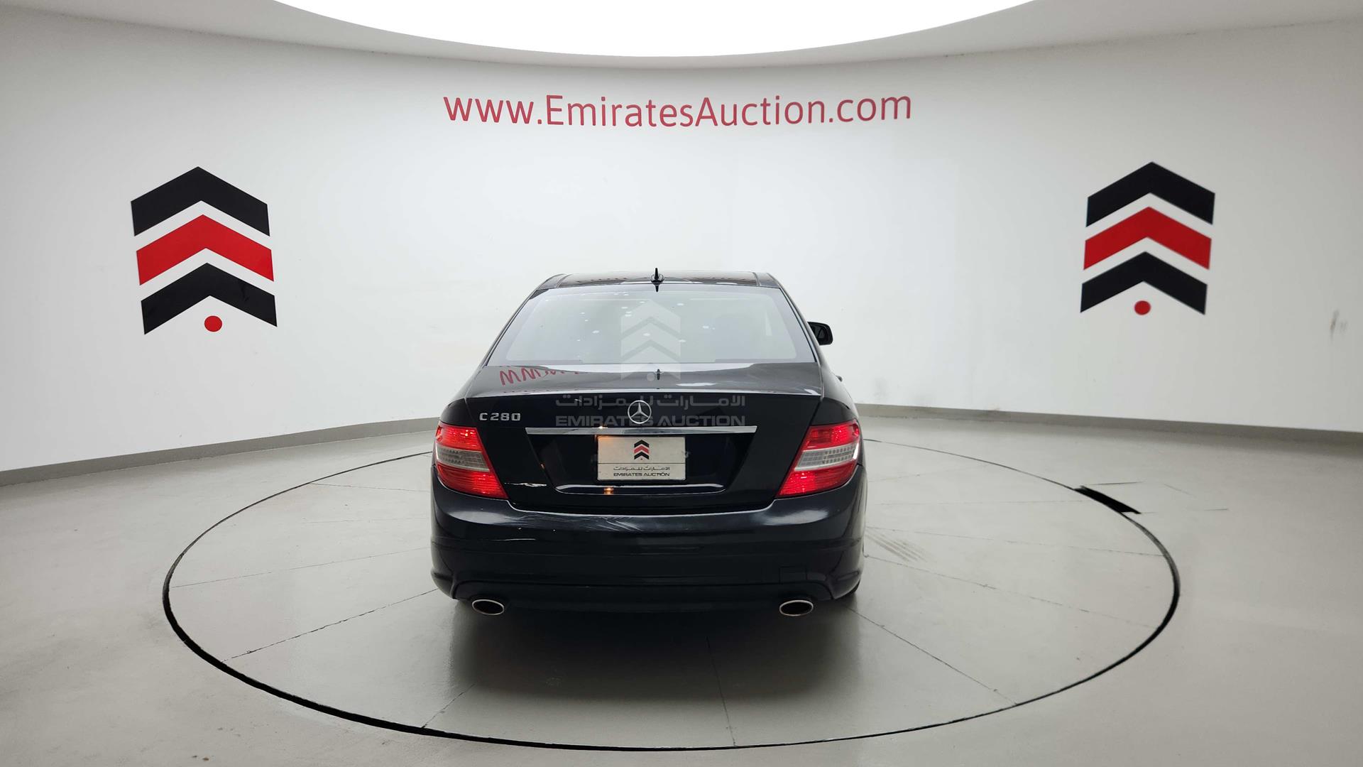 2008 MERCEDES C 280 VIN: WDDGF54X38F121279