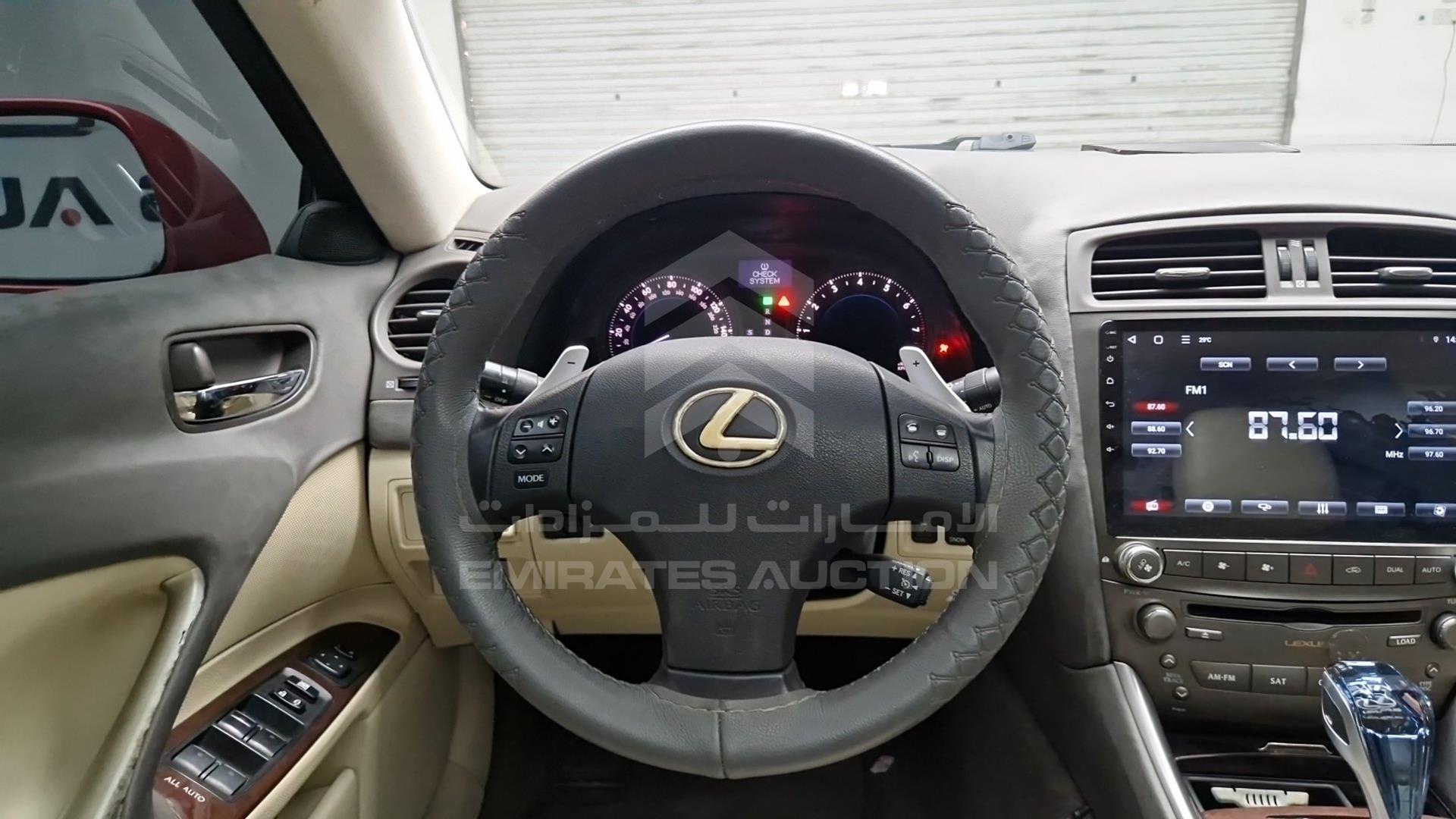 2010 LEXUS IS 250 VIN: JTHCF5C24A5038016