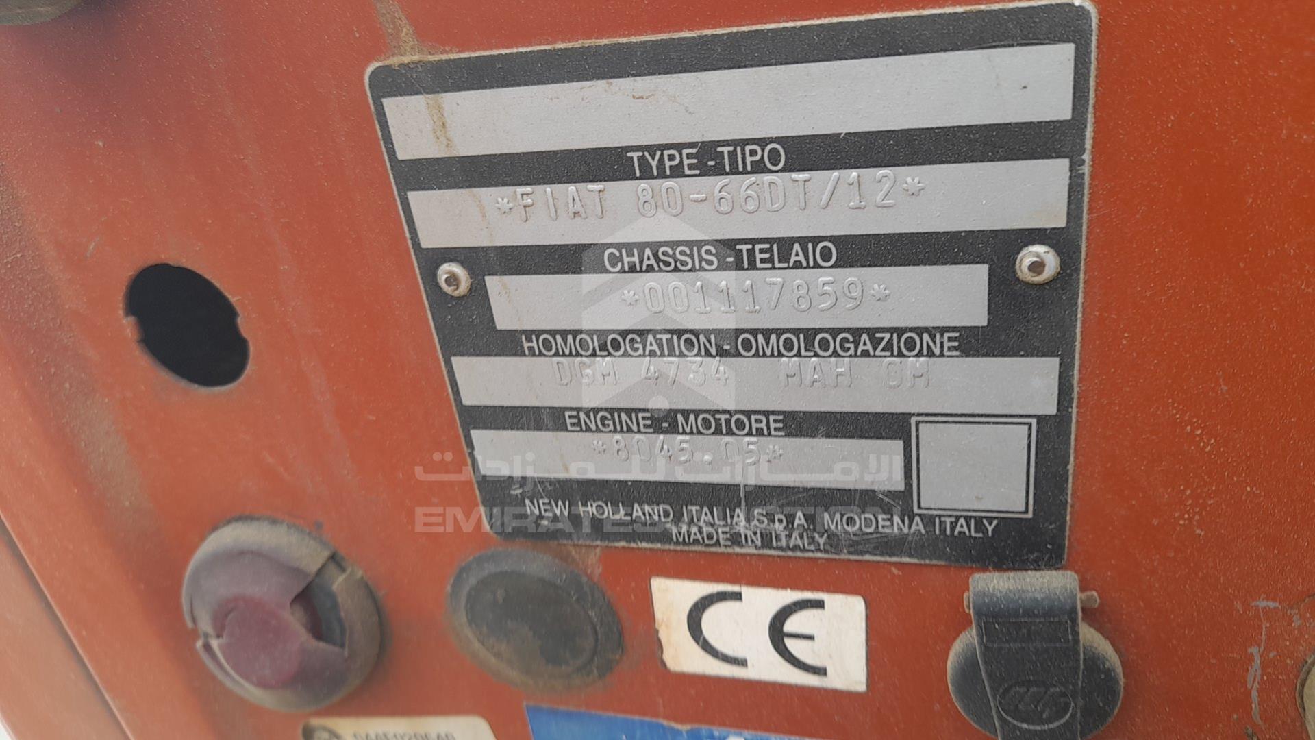 0 TRACTOR --- VIN: 001117859