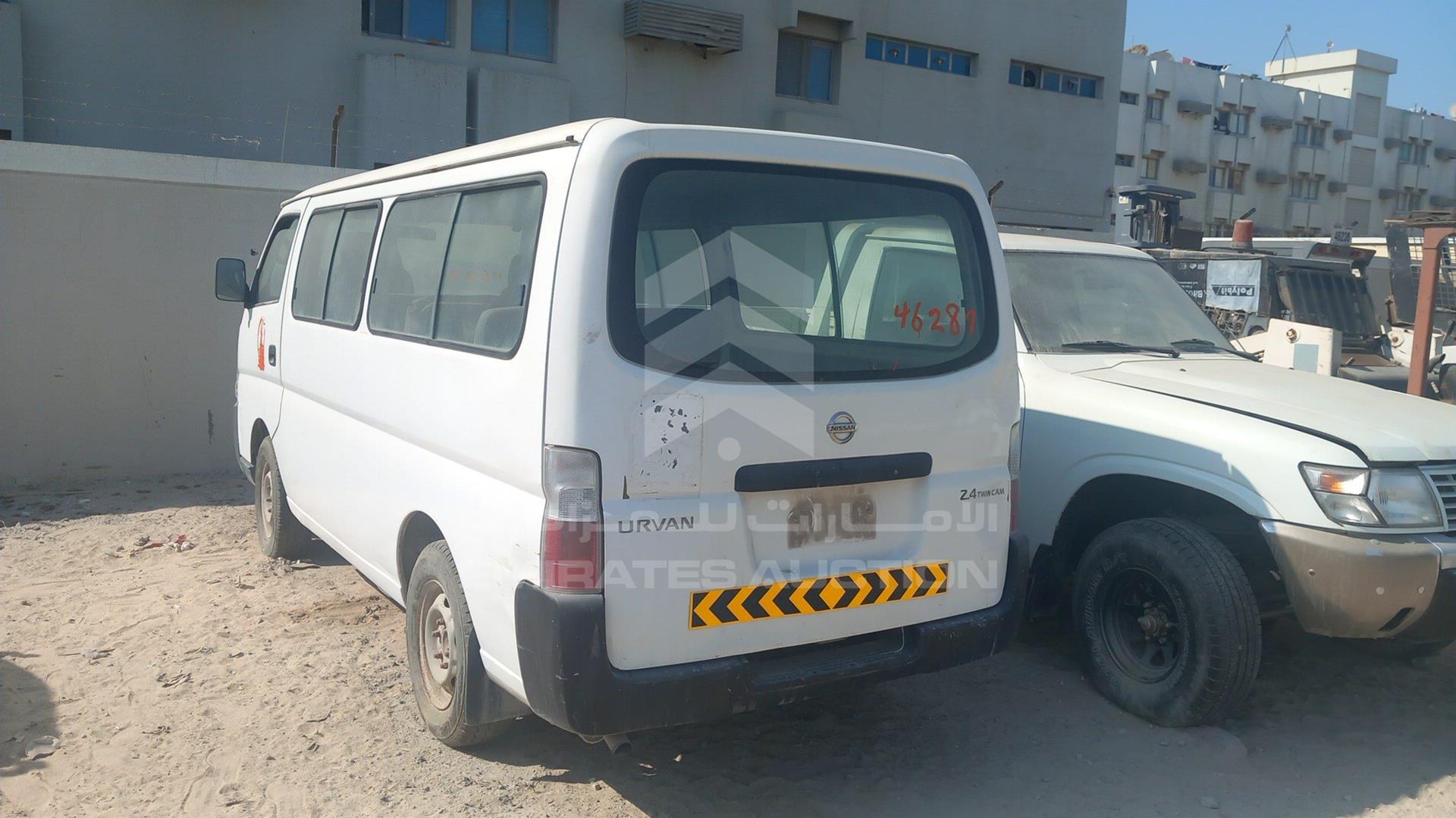 2005 NISSAN URVAN VIN: JN6FE54S75X417602
