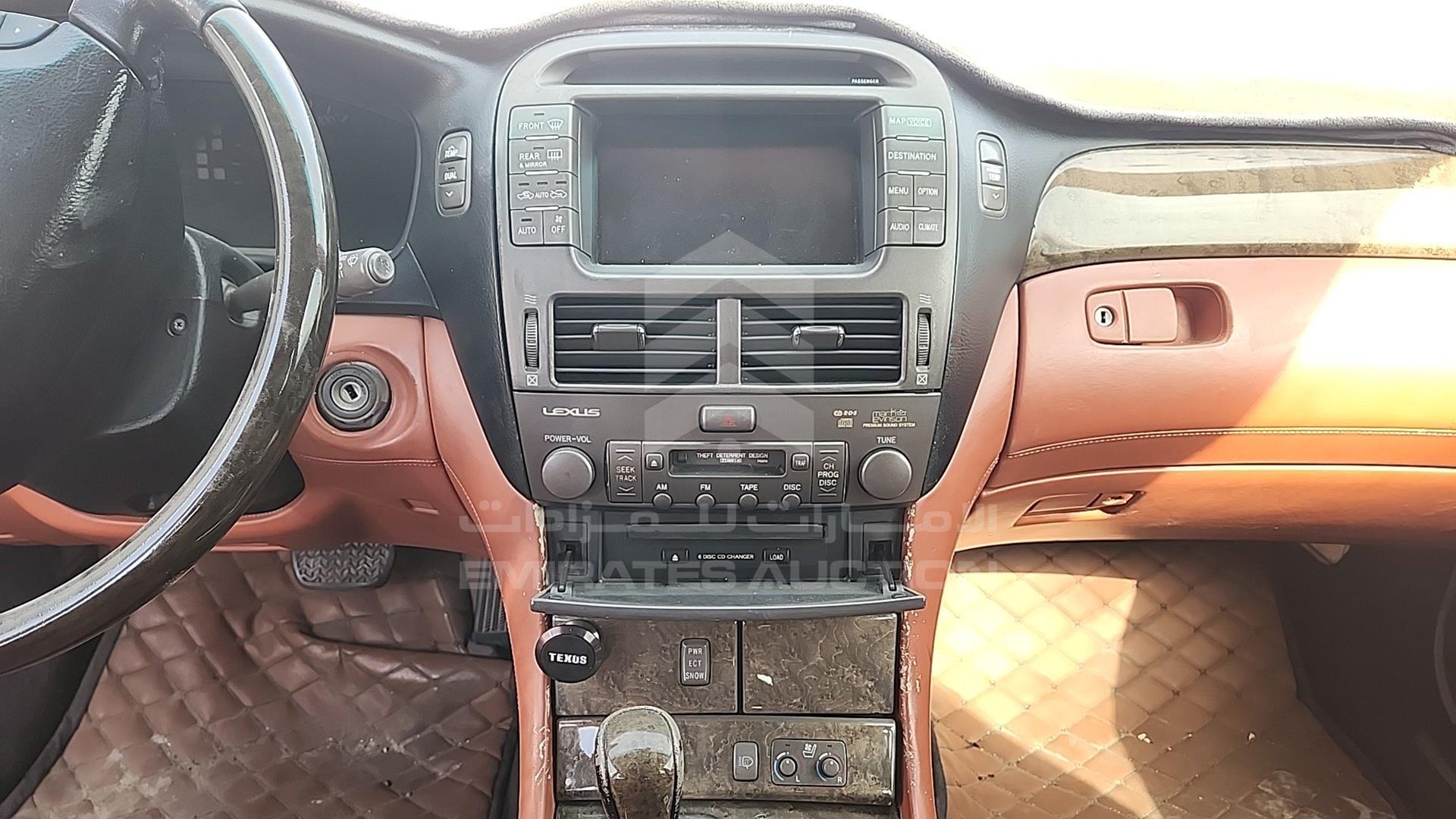 2003 LEXUS LS 430 VIN: JTHBN30F730120235