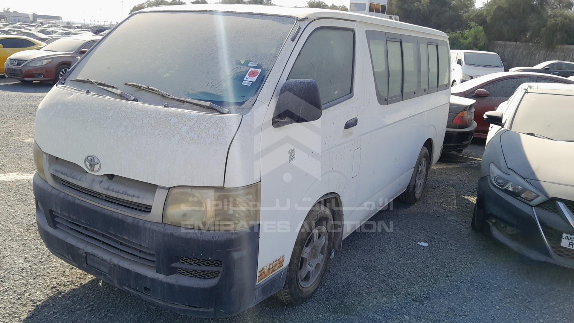 2007 TOYOTA HIACE VIN: JTGJX02P870010864
