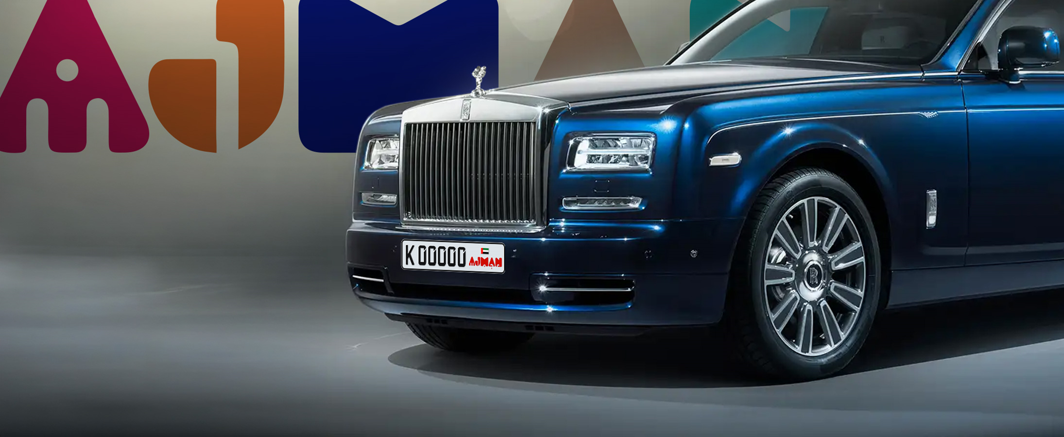 Ajman auction for plates number