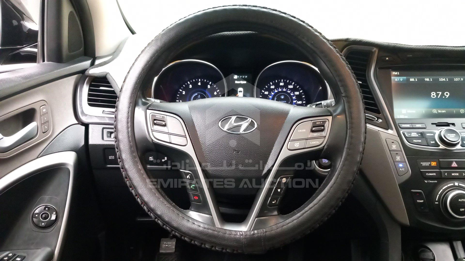 2015 HYUNDAI SANTA FE VIN: KM8SR4HFXFU097218