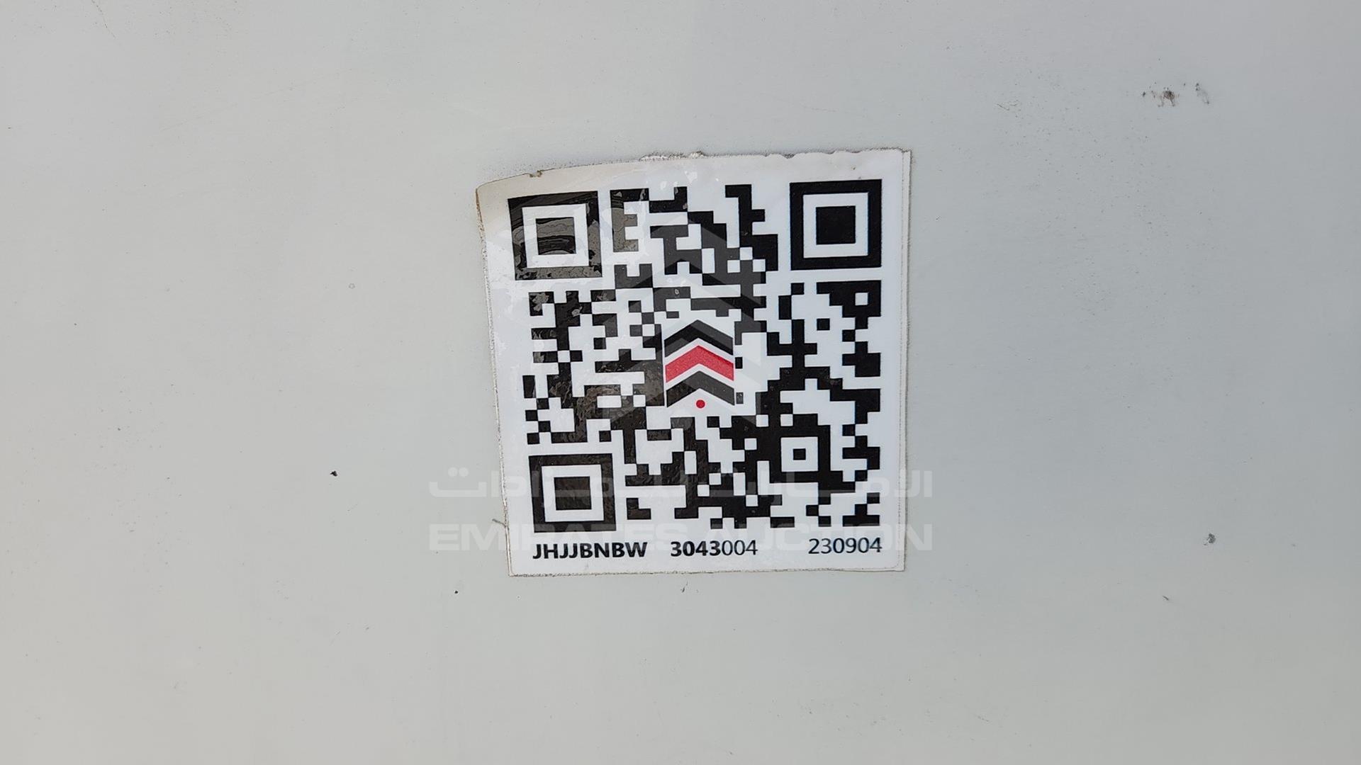 2013 MITSUBISHI CANTER VIN: JL6BCE6J3DK025666