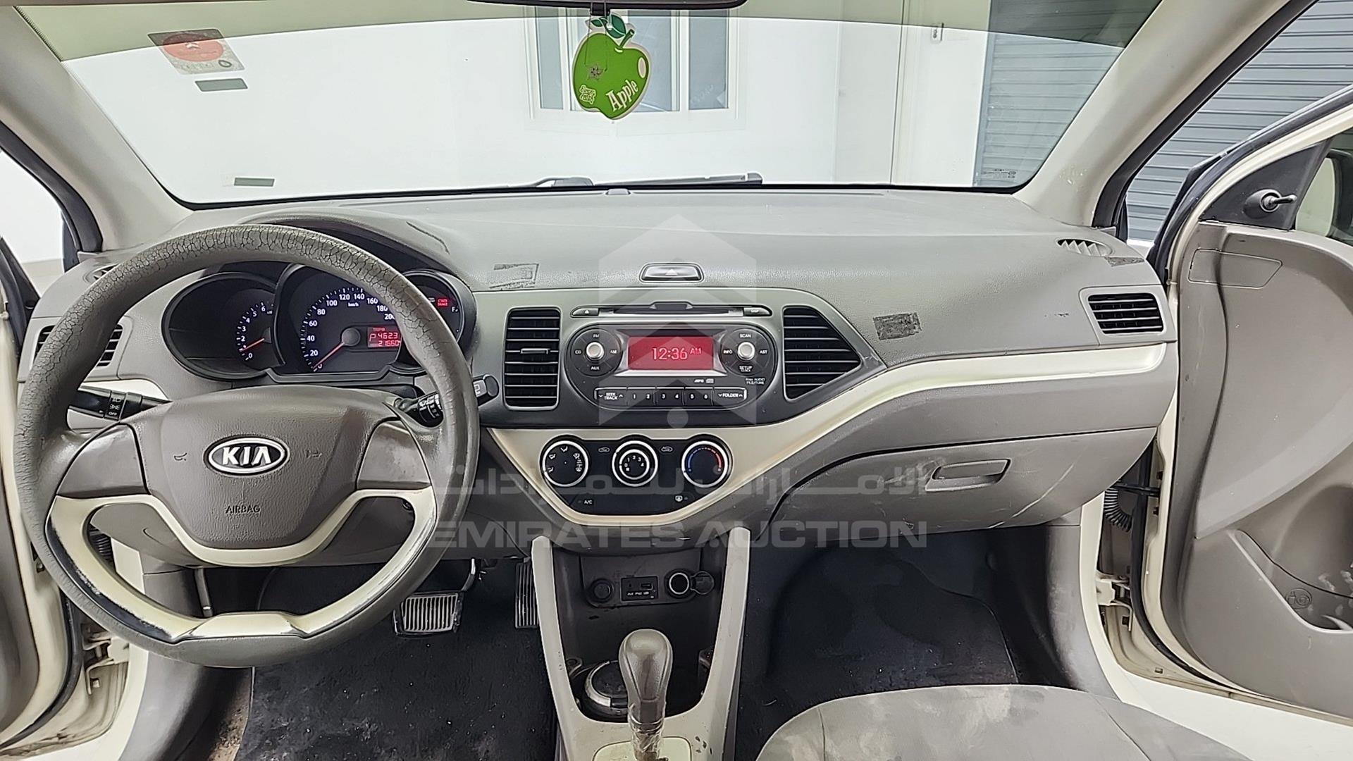 2012 KIA PICANTO VIN: KNABE5125CT100053