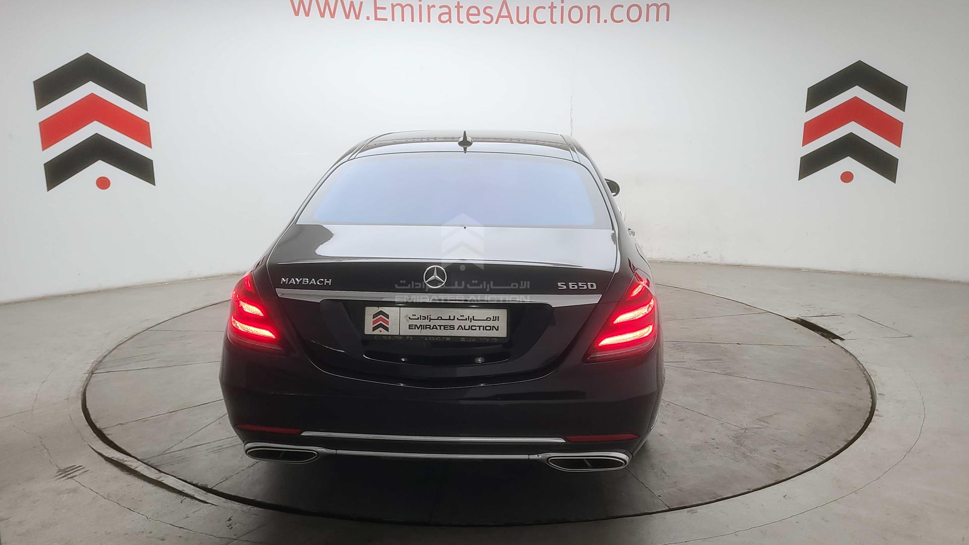 2019 MERCEDES S 650 VIN: WDDUX8AB9KA426705