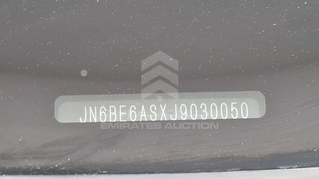 2018 Nissan Urvan — VIN on Frame — Photo 3