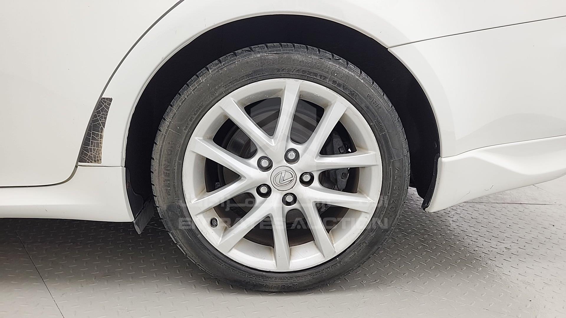 2012 LEXUS IS300 VIN: JTHBG2628C5002691