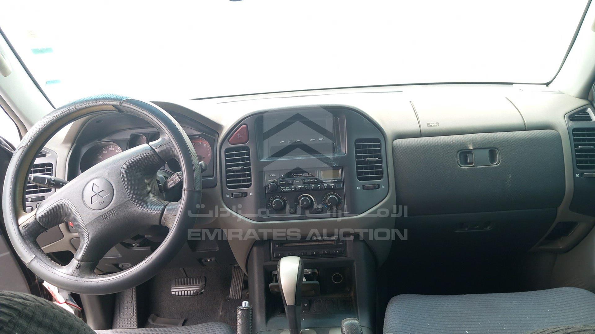 2003 MITSUBISHI PAJERO VIN: JMYMRV63W3J706395