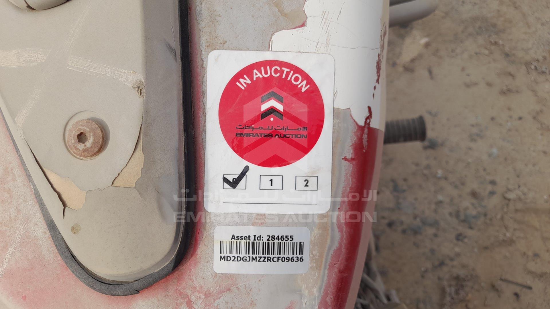 2009 BAJAJ 200 CC VIN: MD2DGJMZZRCF09636