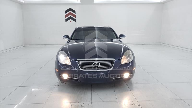 JTHFN48Y369002311 Auction: EmiratesAuction Lot: 406753 JTHFN48Y369002311 Lexus SC 430 2006 BLUE Photo 1