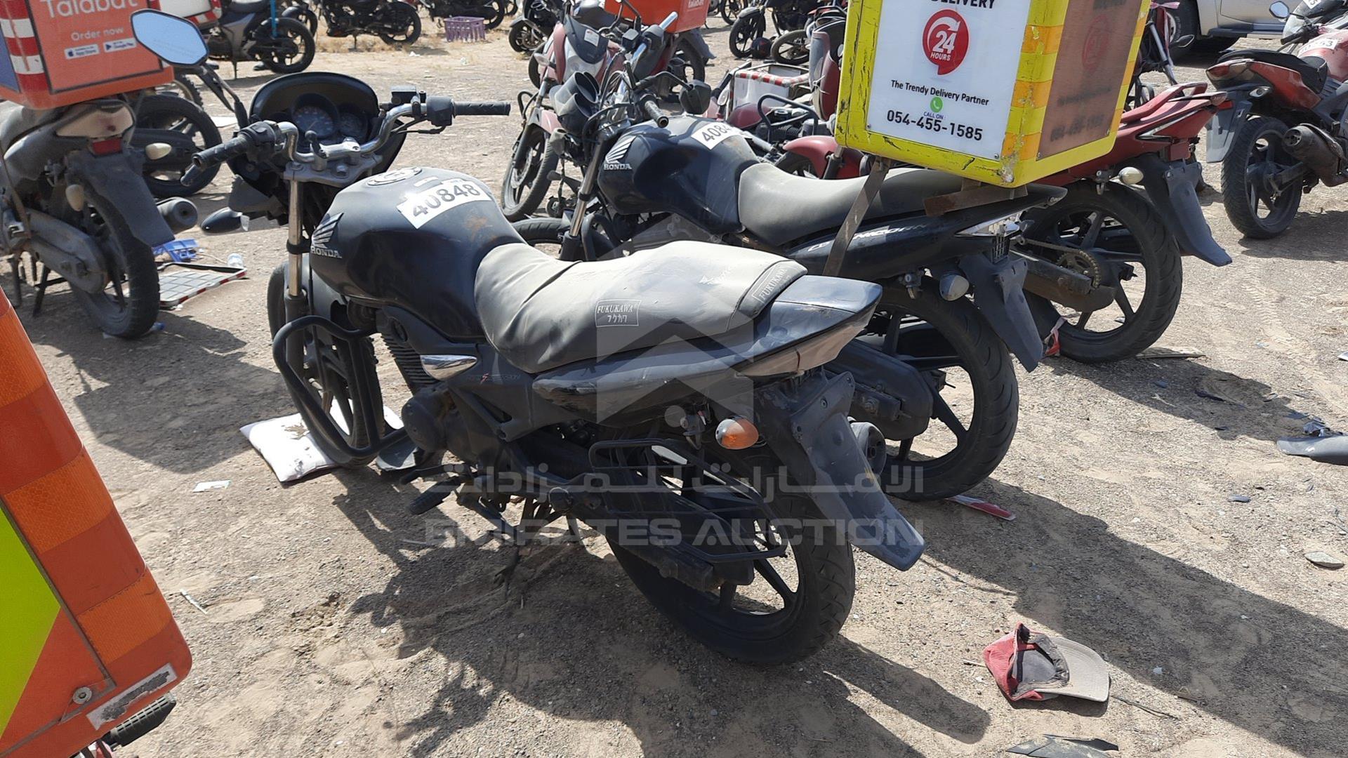2012 HONDA CBF150 MA VIN: ME4KC09CHC8310250
