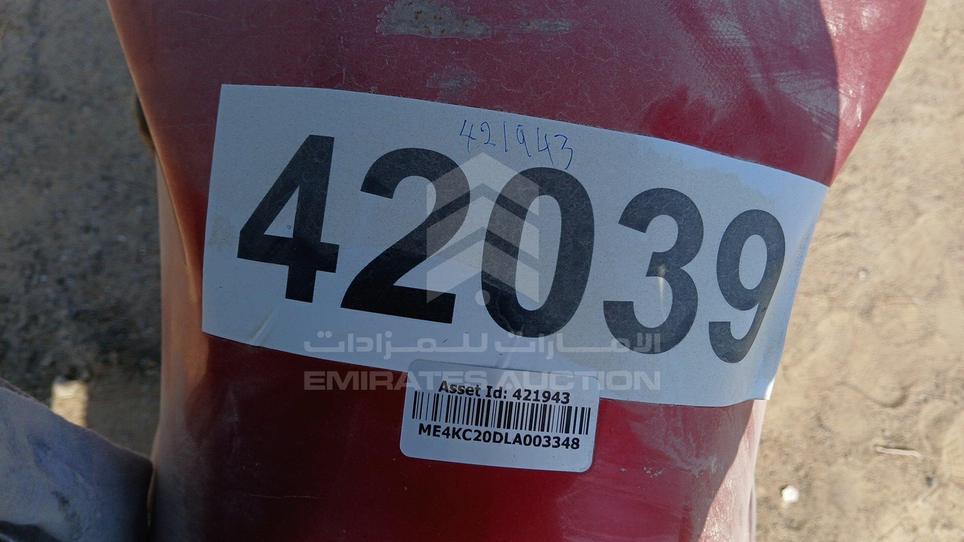 2020 HONDA UNICORN VIN: ME4KC20DLA003348