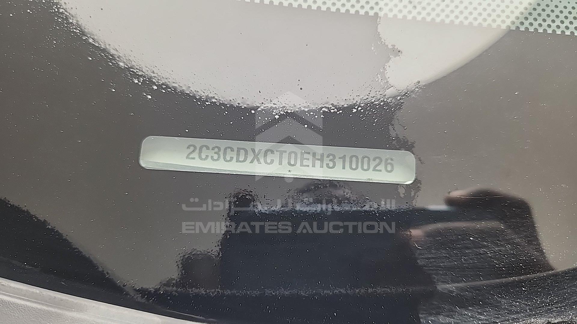 2014 DODGE CHARGER RT VIN: 2C3CDXCT0EH310026