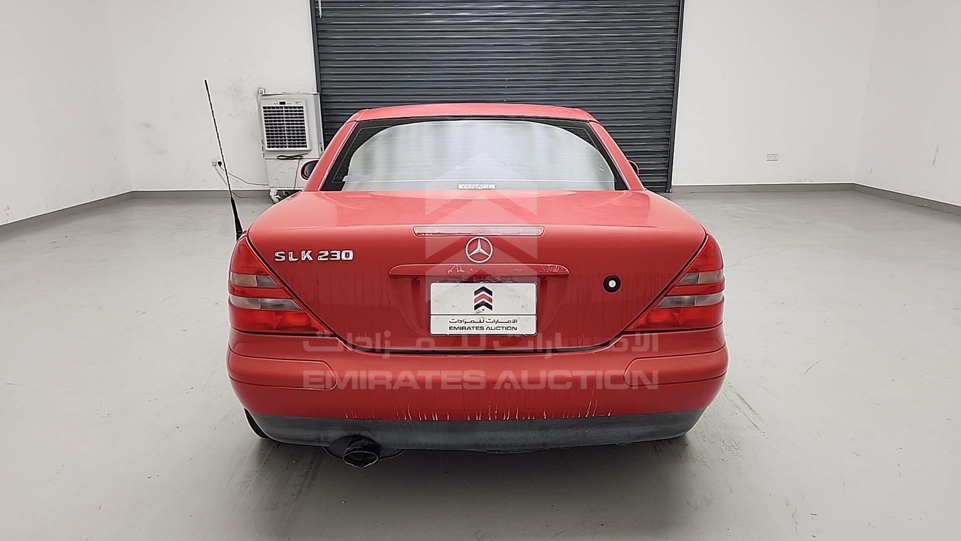 2000 MERCEDES SLK230 VIN: WDB1704471F115333