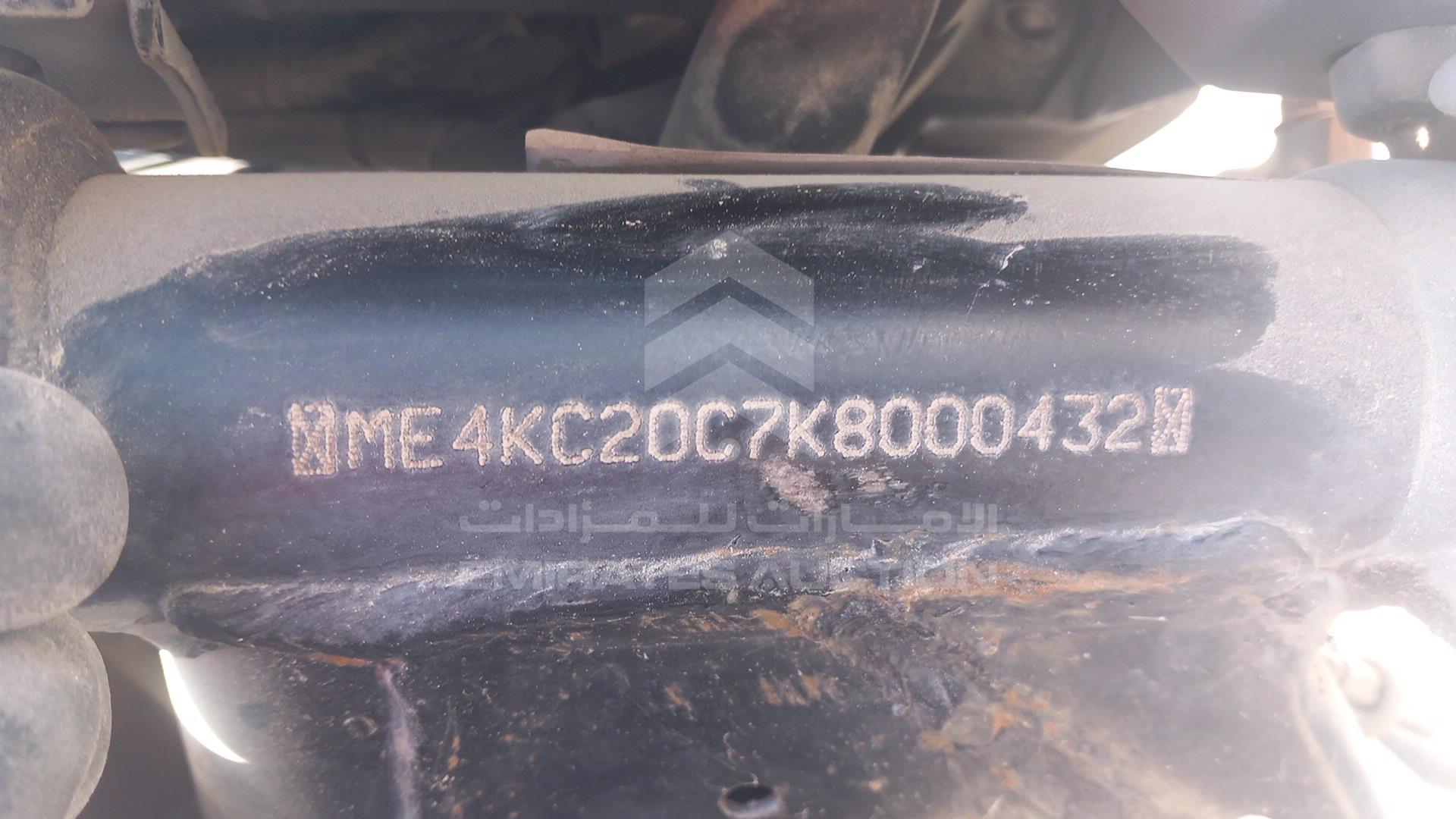 2019 HONDA UNICORN VIN: ME4KC20C7K8000432