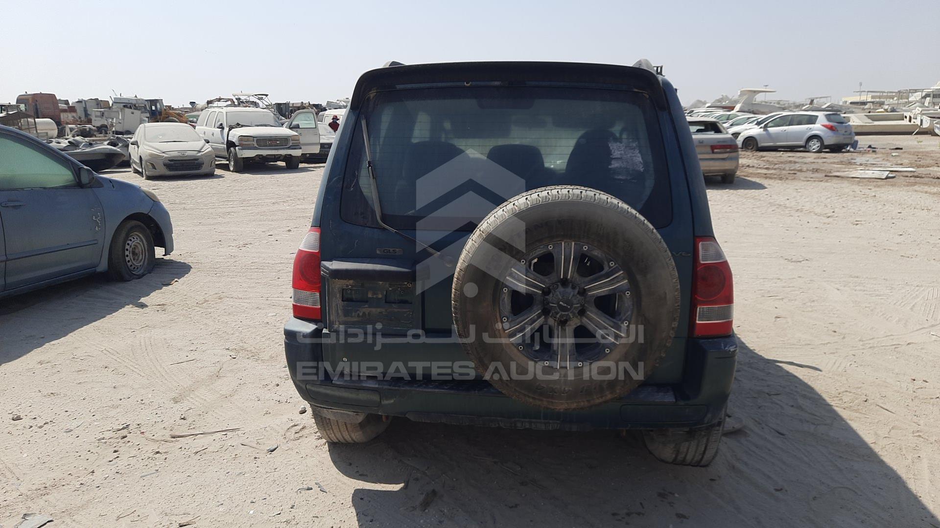 2004 MITSUBISHI PAJERO VIN: JMYMRV63W4J705048