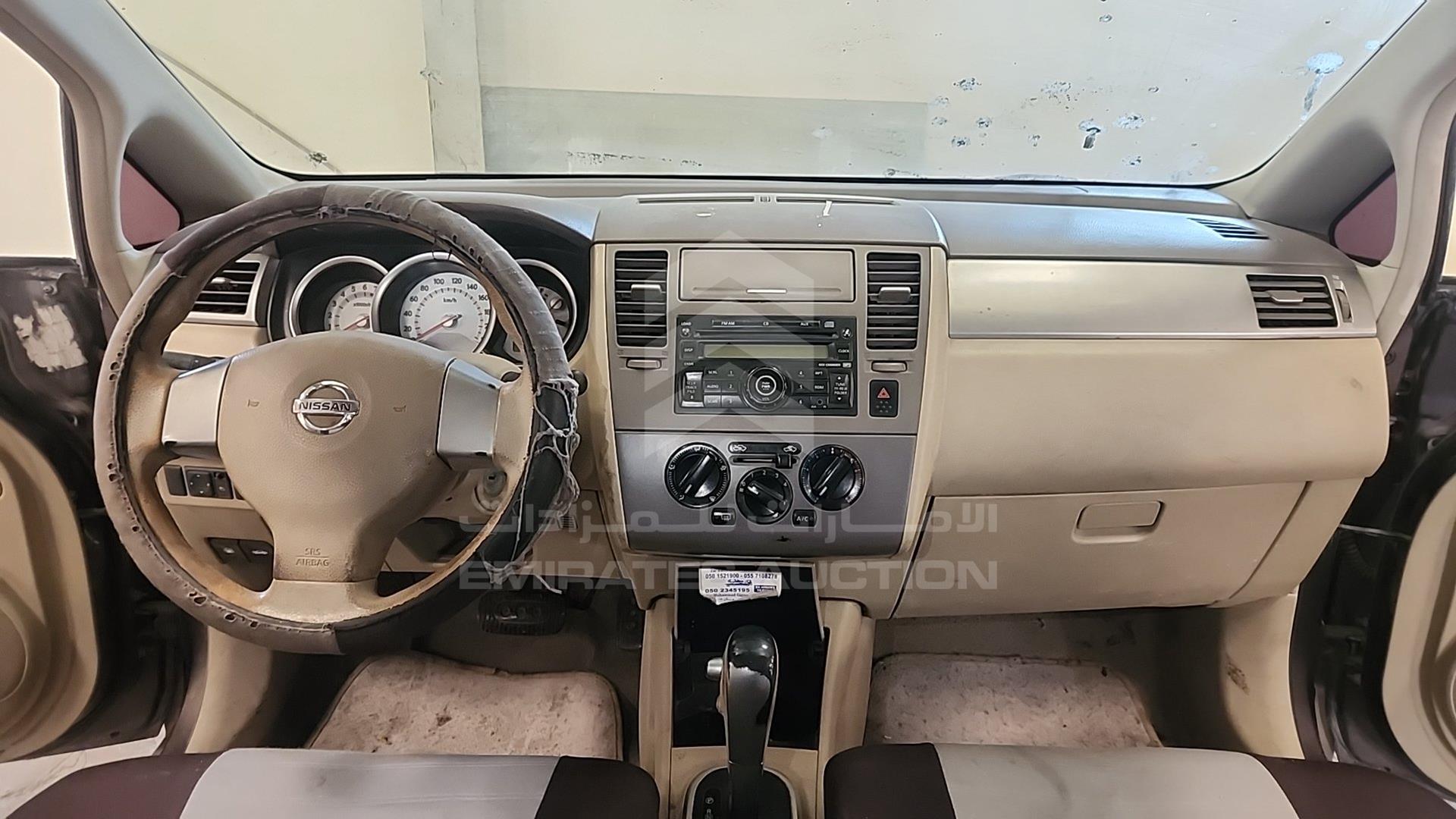 2009 NISSAN TIIDA VIN: JN1CC11C99T037212