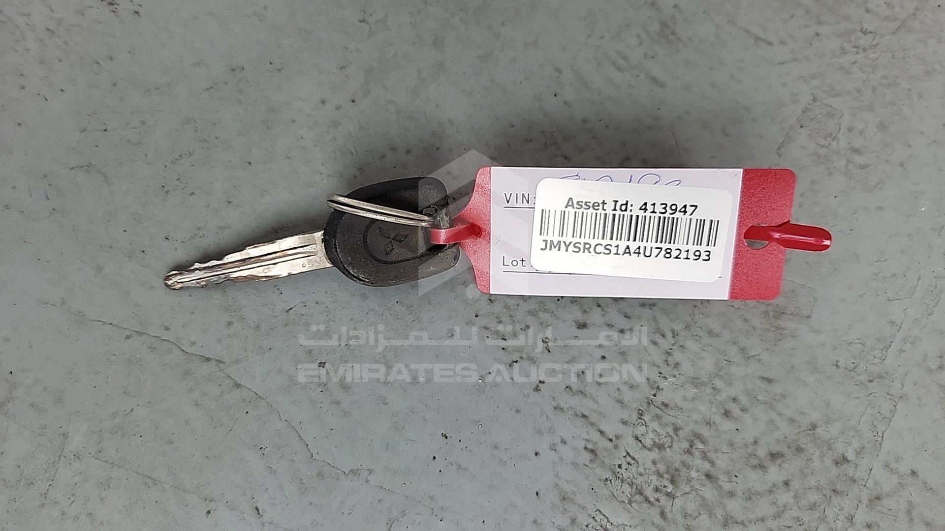 2004 MITSUBISHI LANCER VIN: JMYSRCS1A4U782193