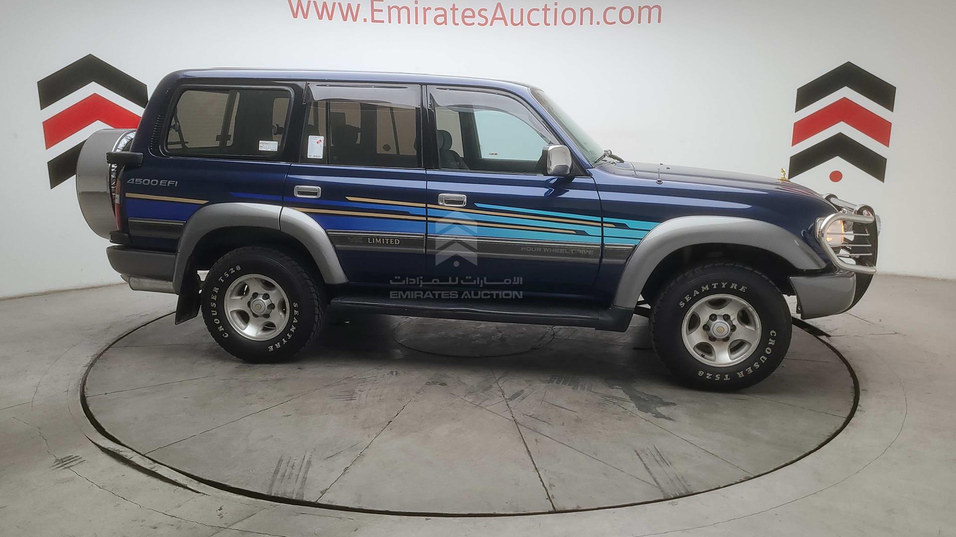 1996 TOYOTA LAND CRUISER VIN: JT3HJ85J6T0119907