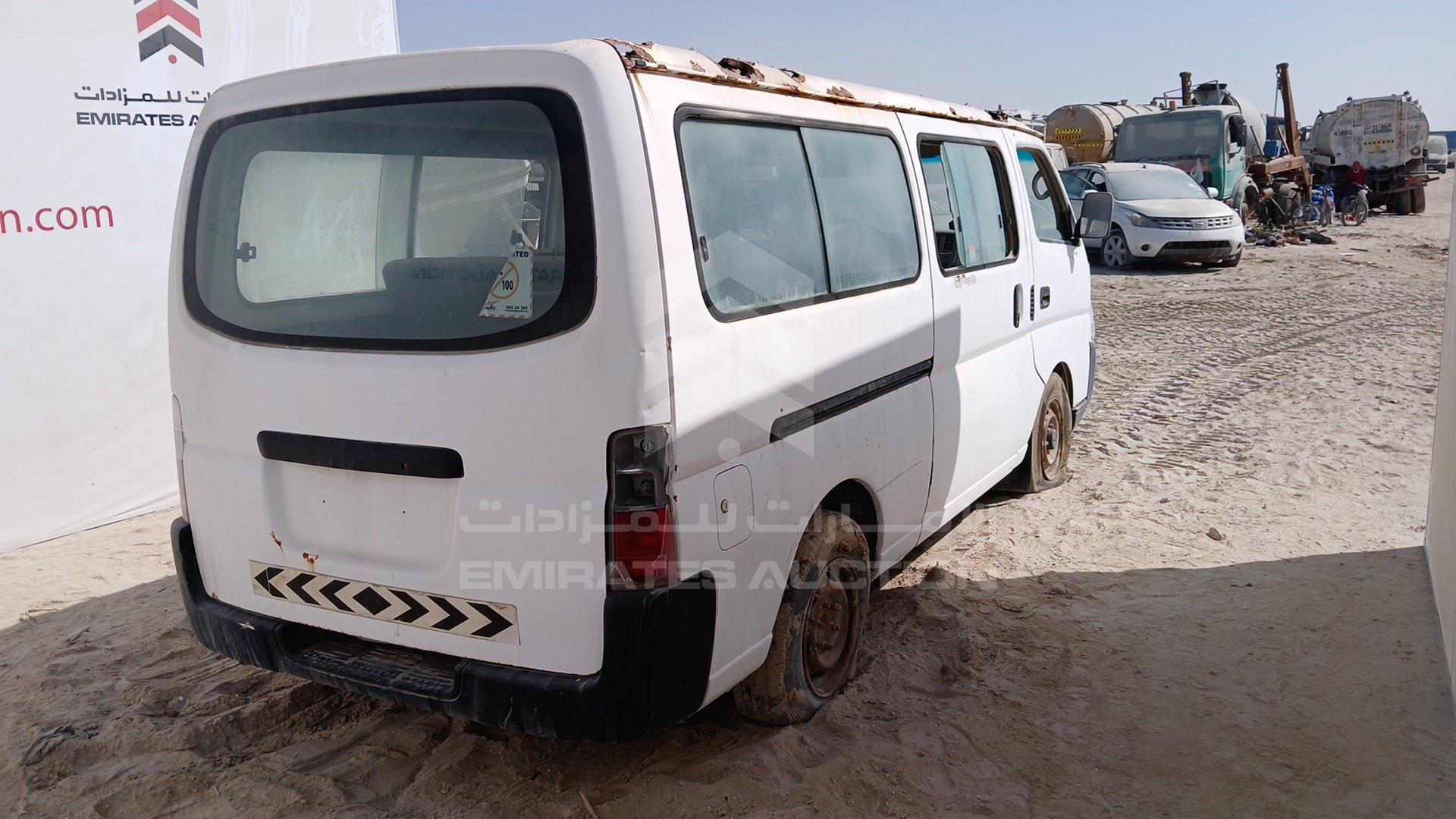 2004 NISSAN URVAN VIN: JN6FE54S74X416531
