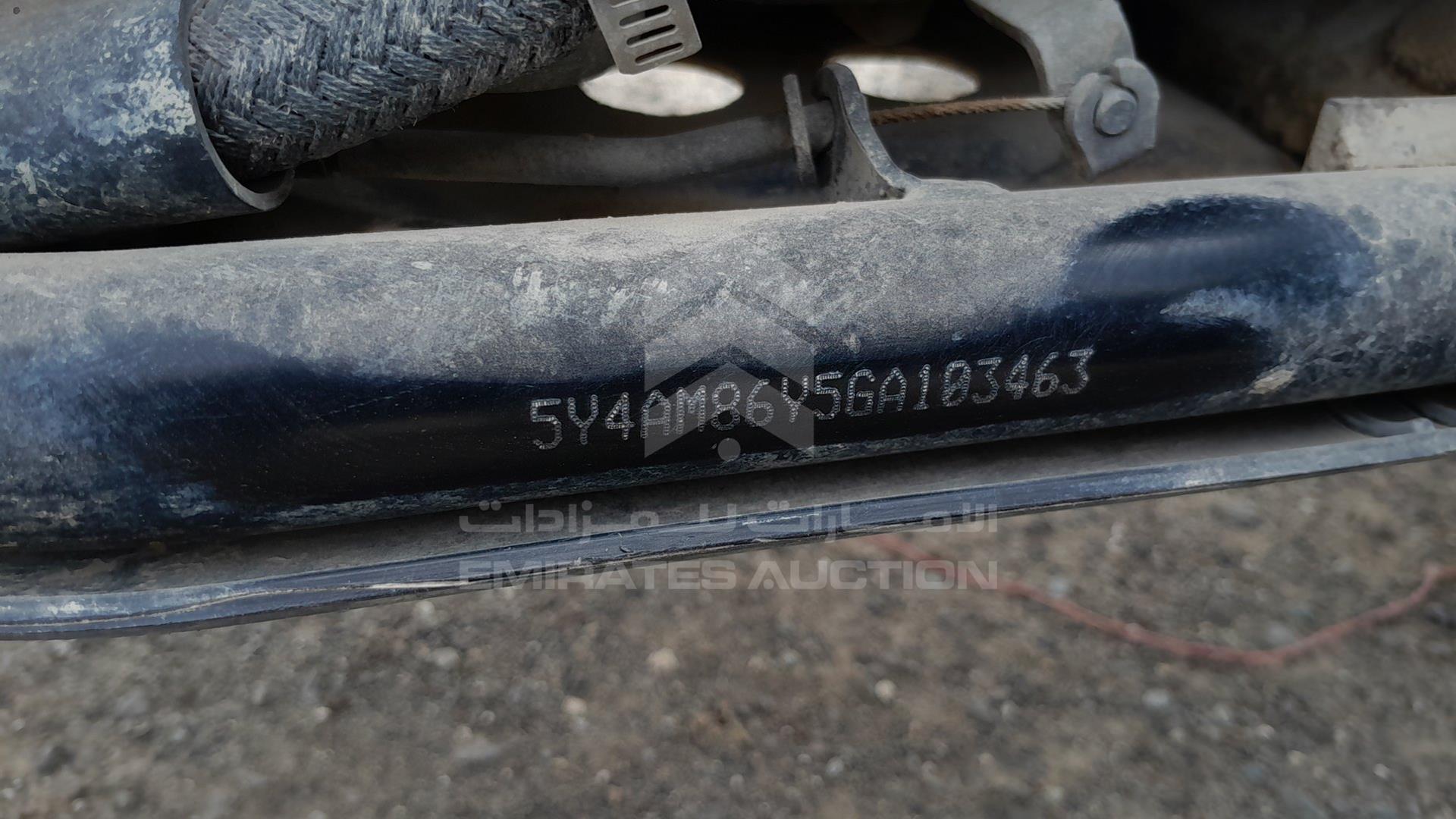 0 ATV --- VIN: 5Y4AM86Y5GA103463