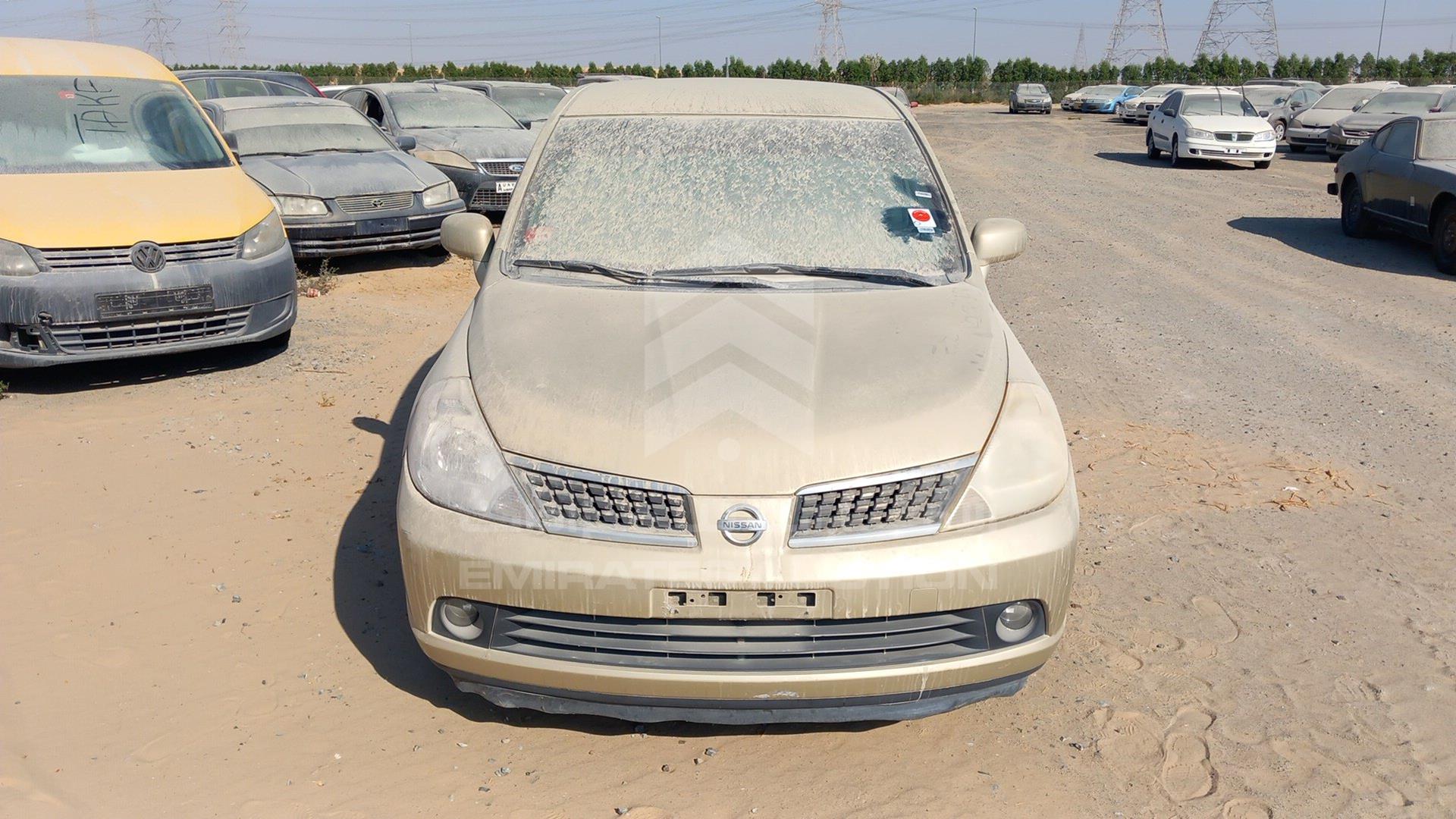 2008 NISSAN TIIDA VIN: JN1CC13CX8T005882
