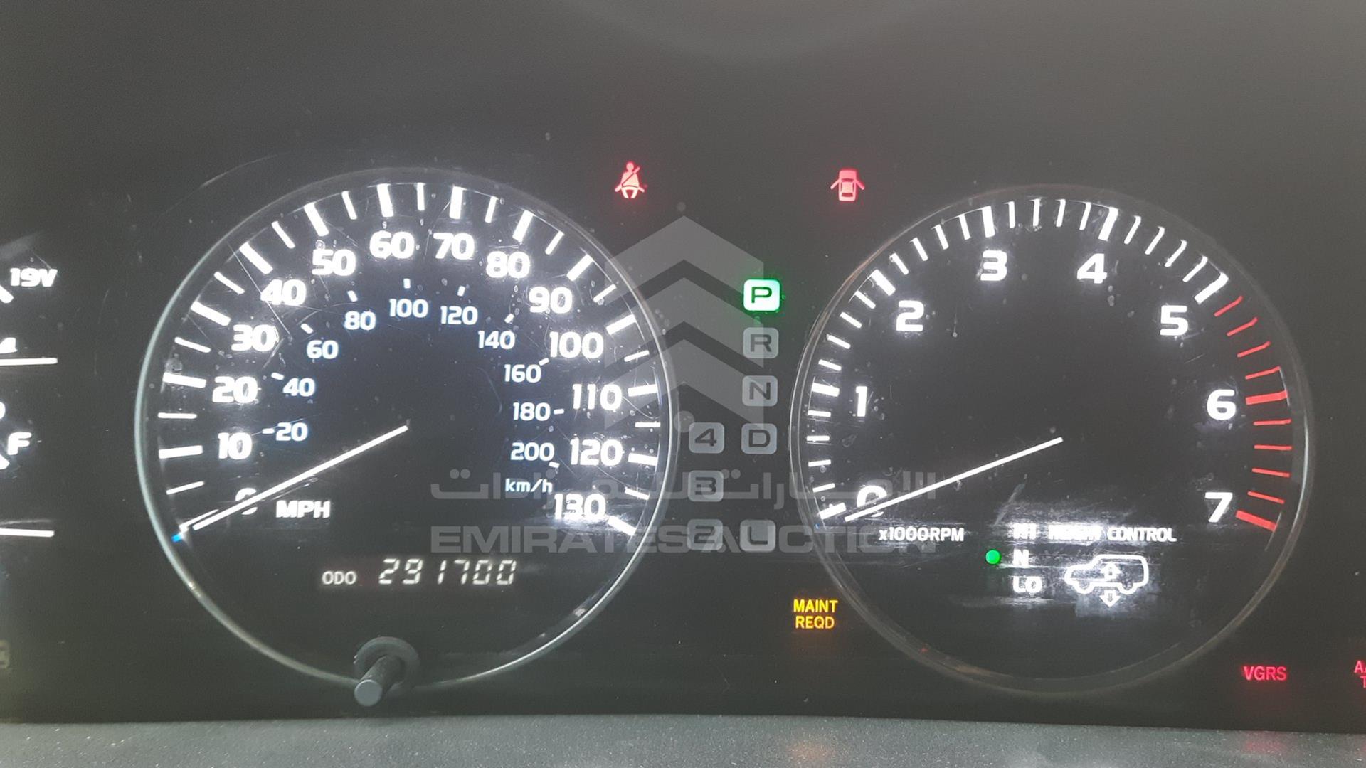 2005 LEXUS LX 470 VIN: JTJHT00WX53551277
