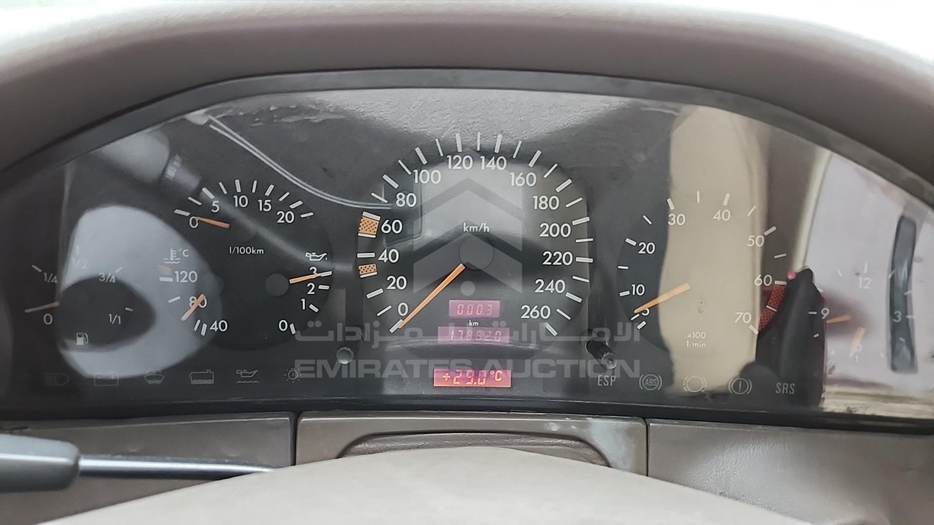 1997 MERCEDES S 500 VIN: WDB1400511A346481